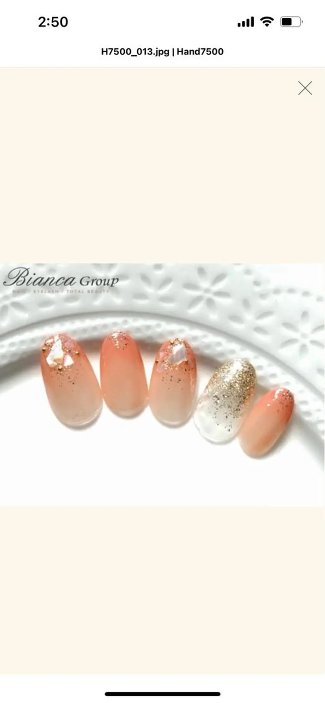 ネイル Bianca TORII🌞のネイルデザイン