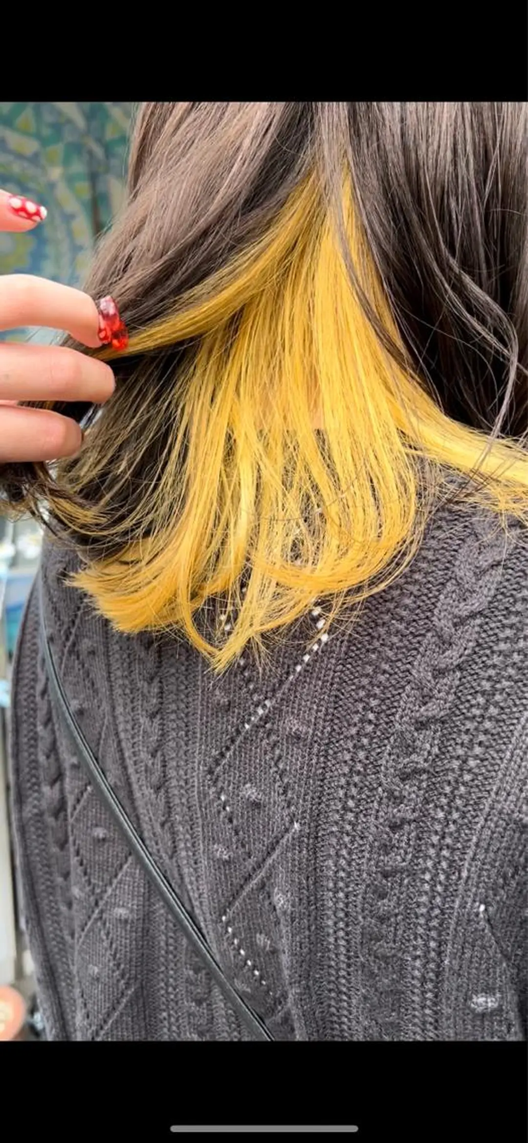 ミディアム ヘアカラー トリートメント ハイトーン/ ダブルカラー/透明感のヘアスタイル