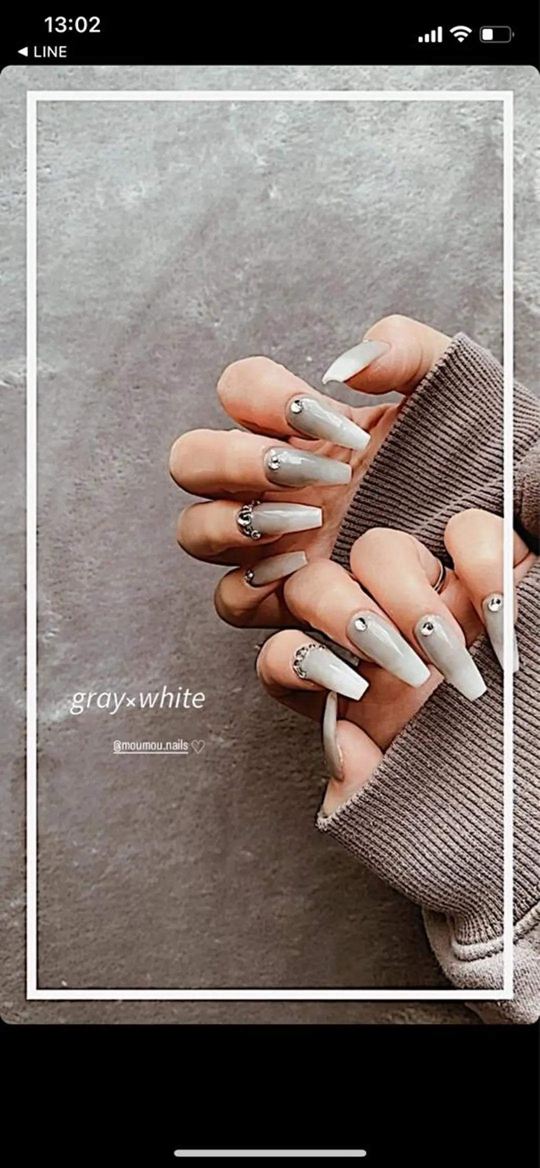 ネイル 高草木 桃香のネイルデザイン