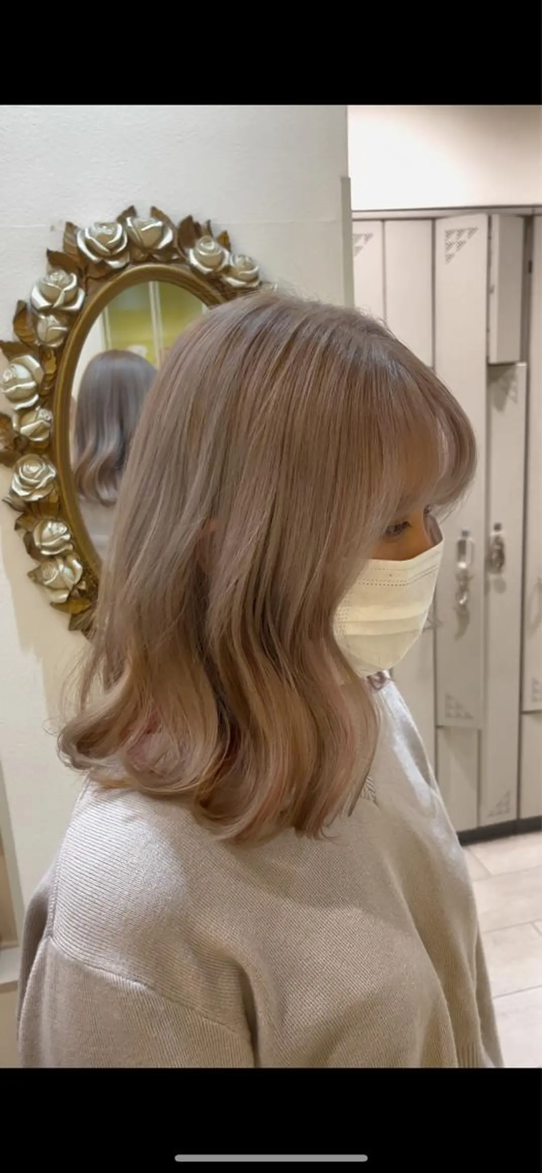 カラー REAL【レアル】所属・グレージュ/透け感 カラー/透明感カラーのヘアスタイル