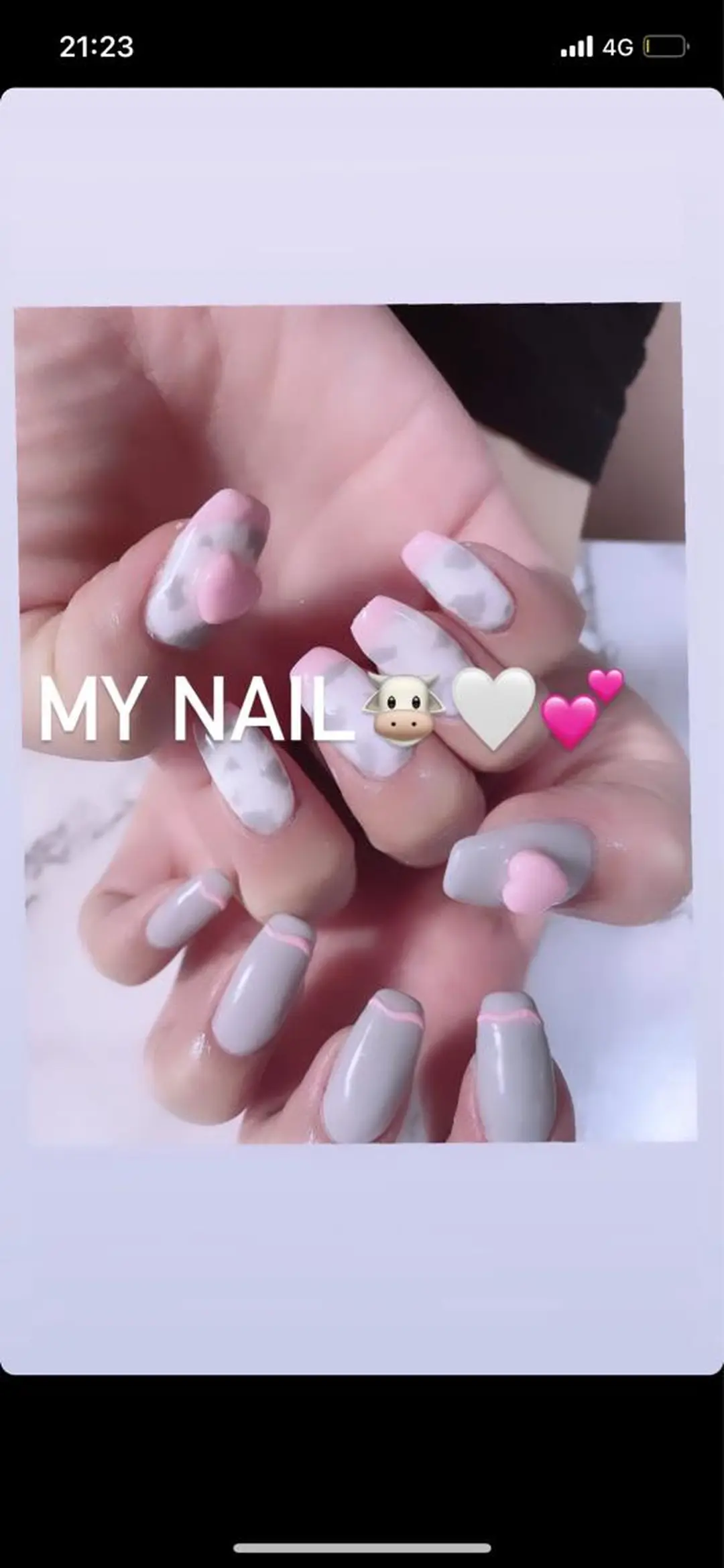 ネイル 高草木 桃香のネイルデザイン