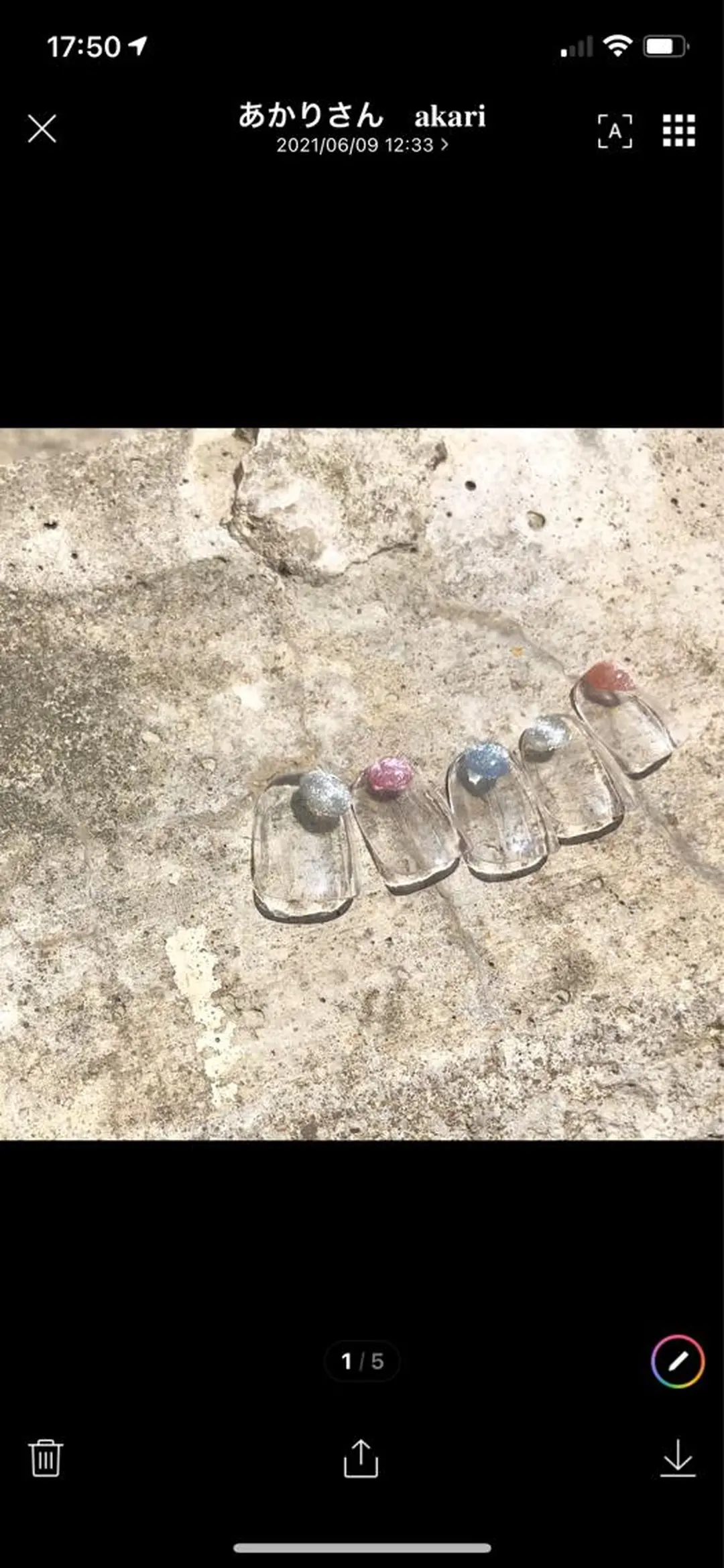 ネイル nailsalon Lithos所属・nailsalon Recontreのネイルデザイン