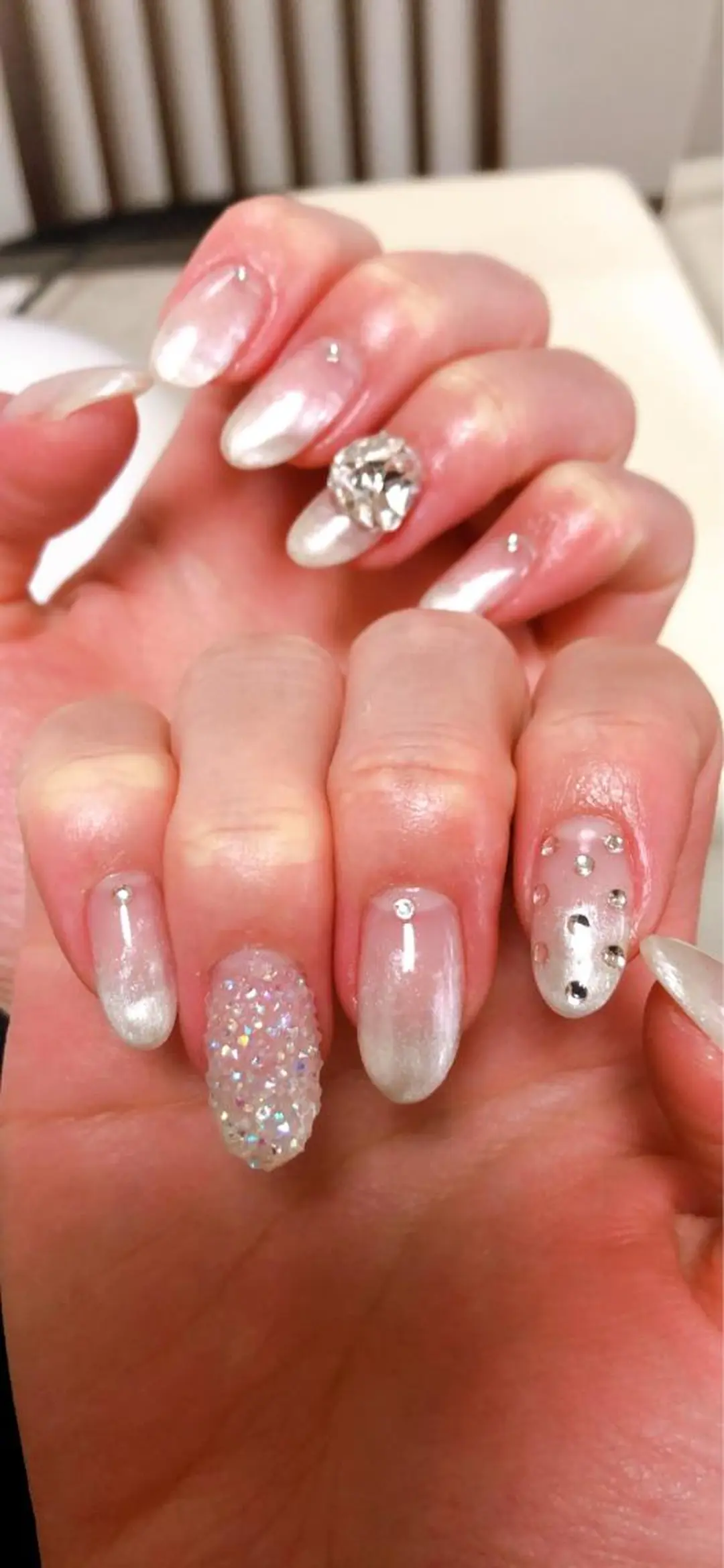 ネイル アートネイル グラデーション Ｍ☆NAIL asamiのネイルデザイン