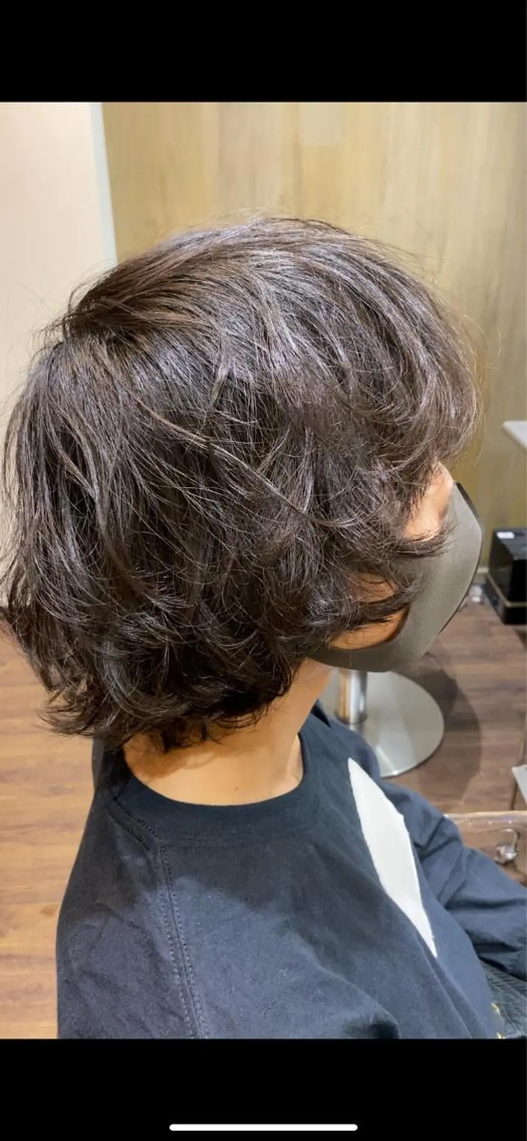 メンズ メンズパーマ メンズウルフカット ウルフカット Jean Claude BIGUINE  丸の内マイプラザ所属・谷口 雅門のヘアスタイル