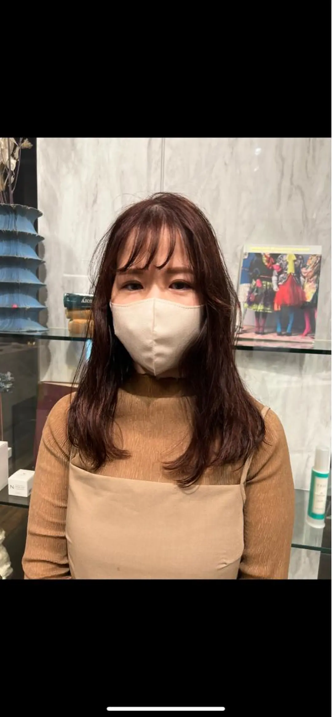 ミディアム パーマ ミディアムパーマ ROBBY所属・松井美樹/似合わせ ガーリー・韓国のヘアスタイル