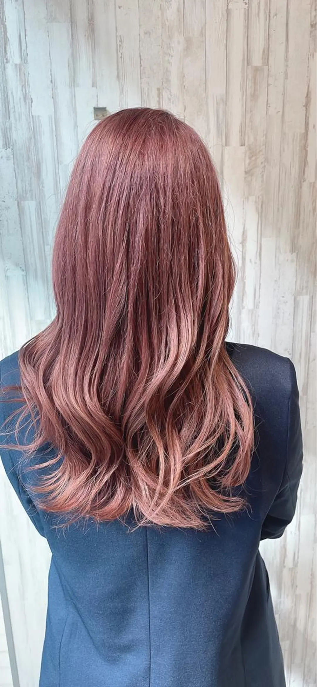 ロング カラー EARTH 山﨑龍馬のヘアスタイル