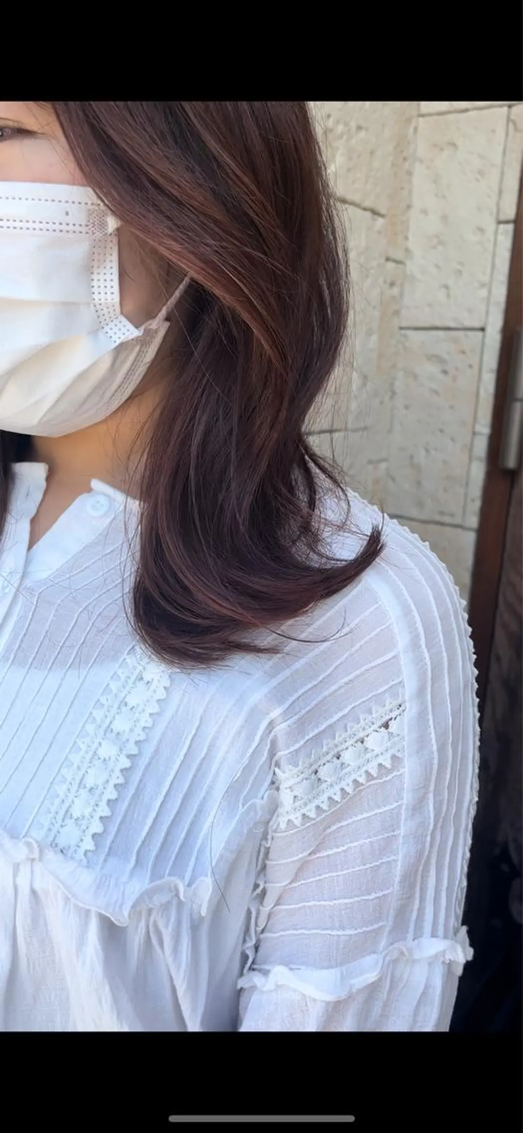 セミロング 韓国風ヘア カット ヘアカラー 小塚 和眞のヘアスタイル