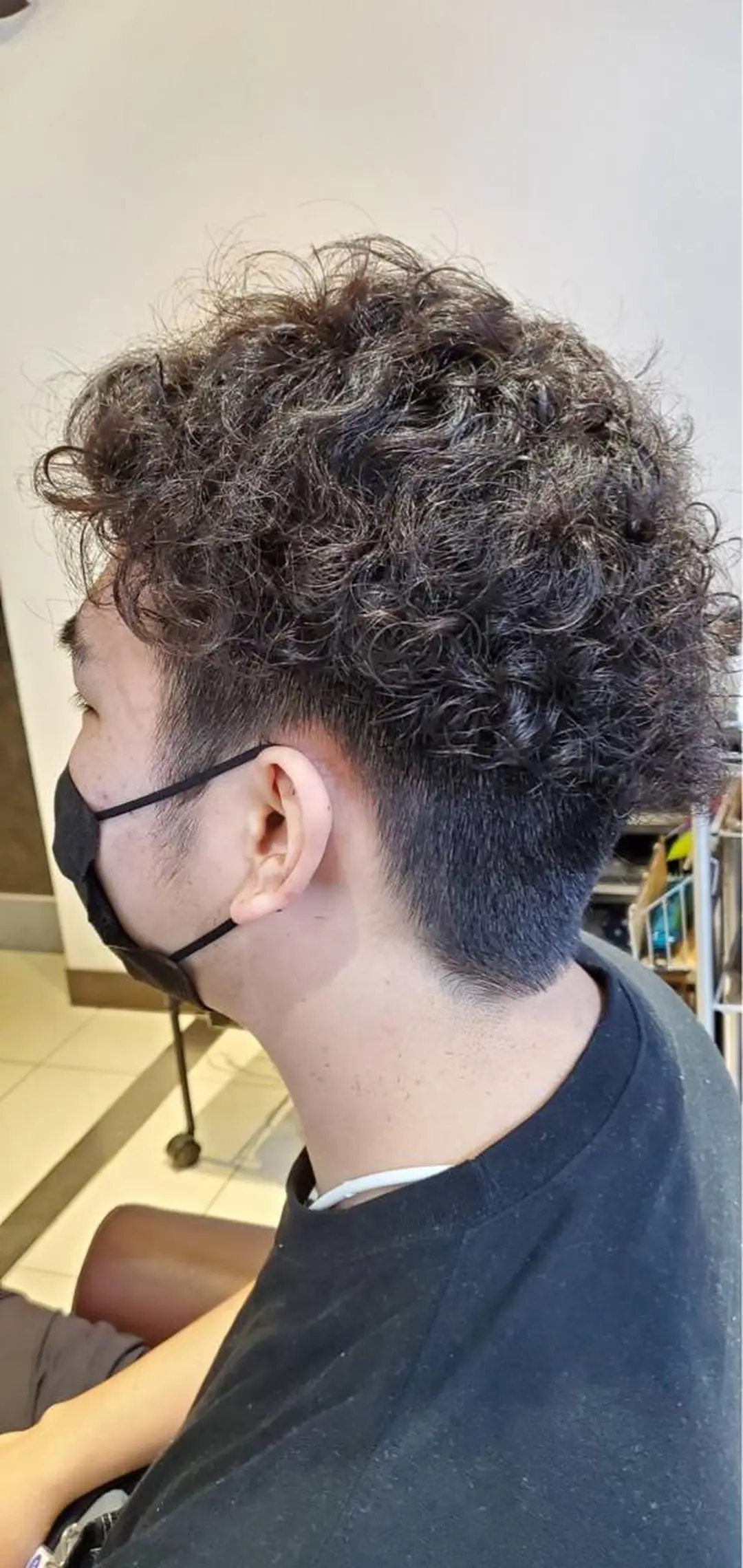 パーマ メンズ La ciel両国 岩船のヘアスタイル