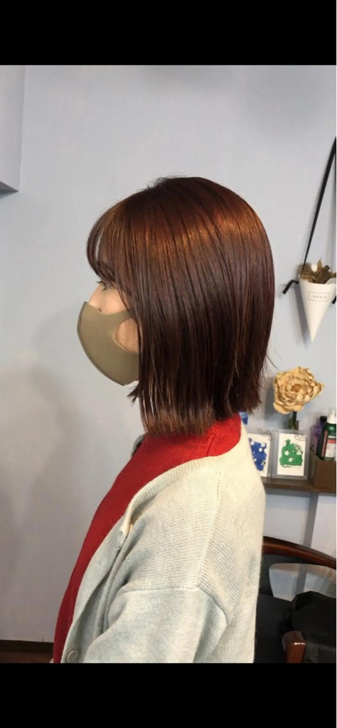 ショート カラー レッドカラー 🌈美髪✂︎艶色🎨 頭皮改善🍀TAKUのヘアスタイル