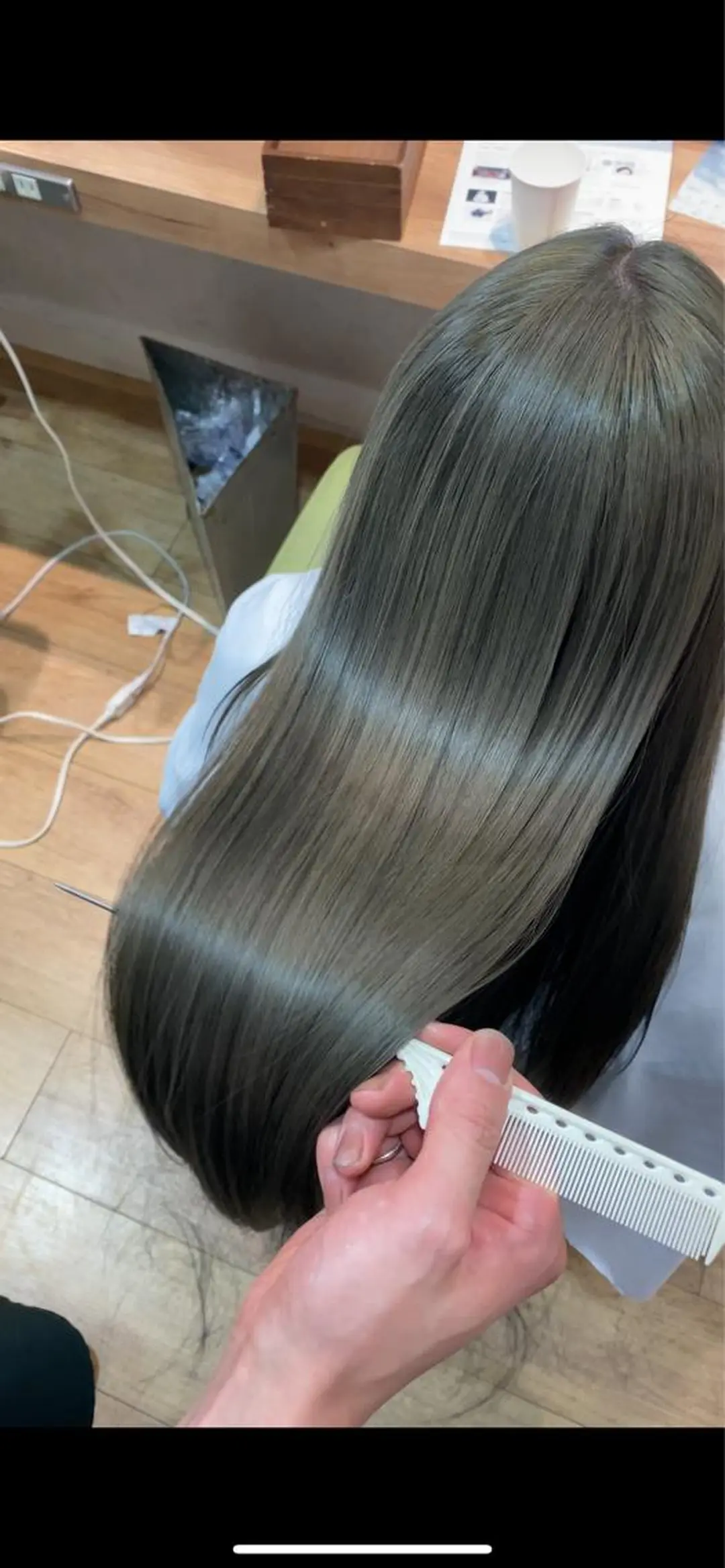 ロング カット トリートメント 👾徐 涛👾のヘアスタイル