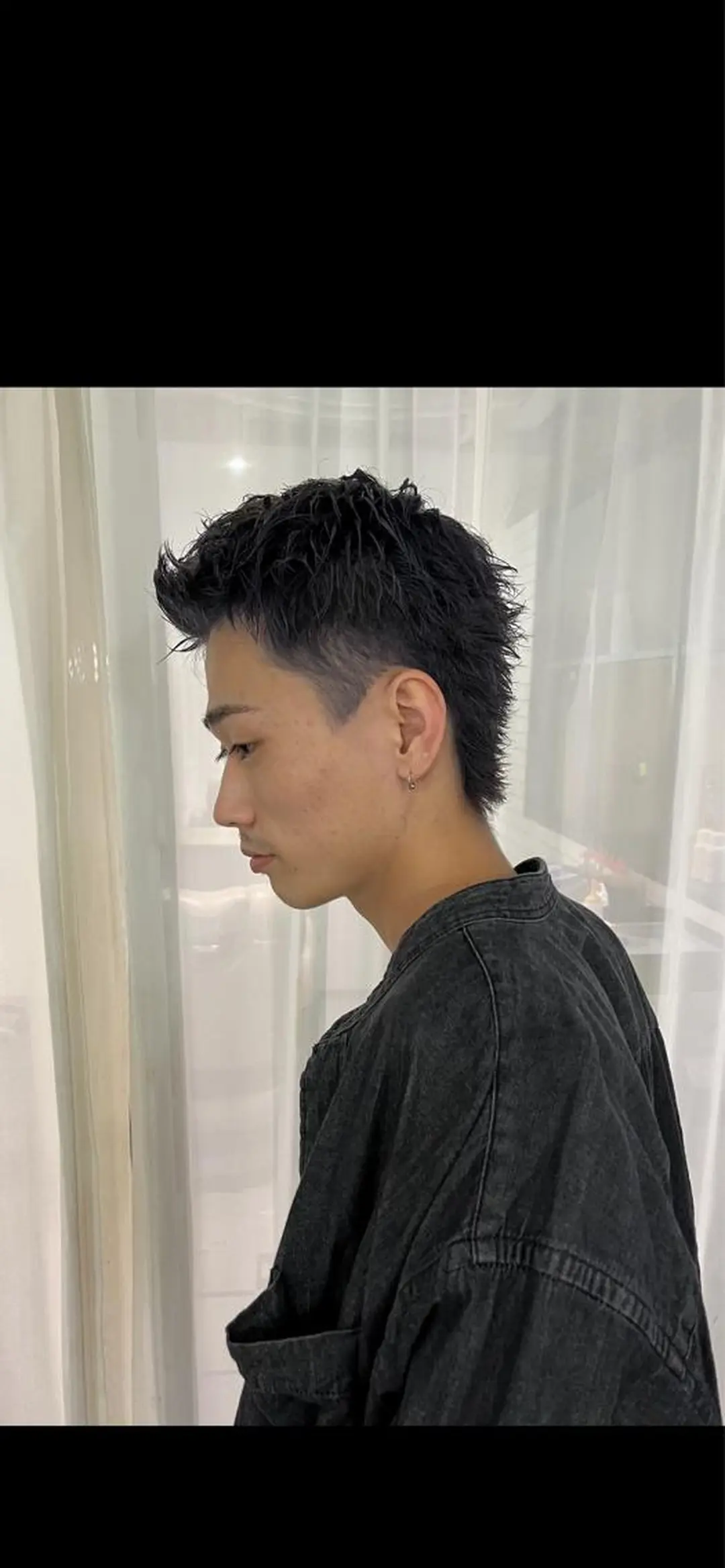 ショート カラー パーマ メンズ アイブロウ メンズアイブロウ 京都駅メンズカット/ パーマ/Keigoのヘアスタイル