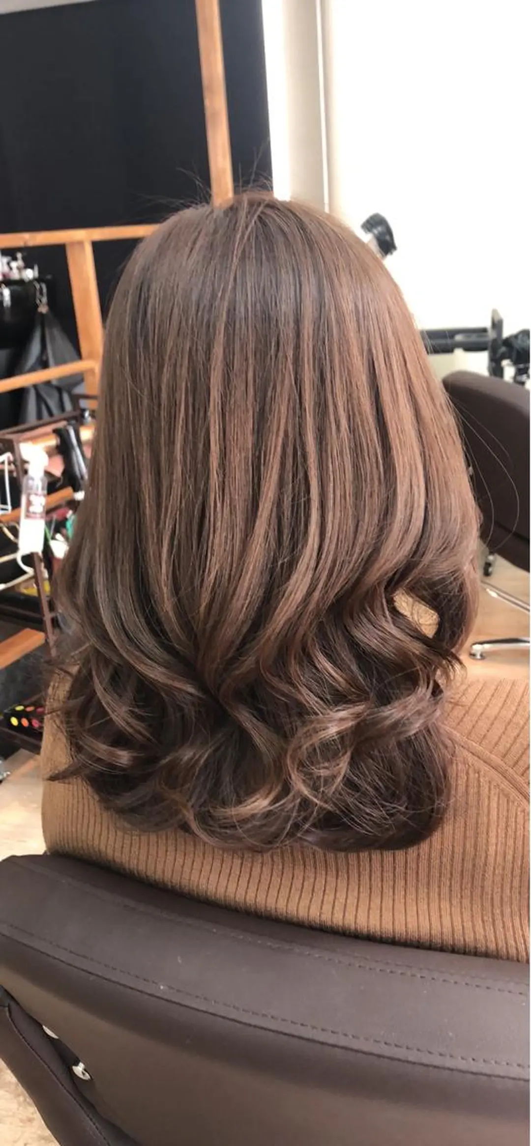 セミロング カット ヘアカラー トリートメント ココペリヘアー所属・東梅田徒歩5分☆髪質 改善☆笹次ユウタのヘアスタイル
