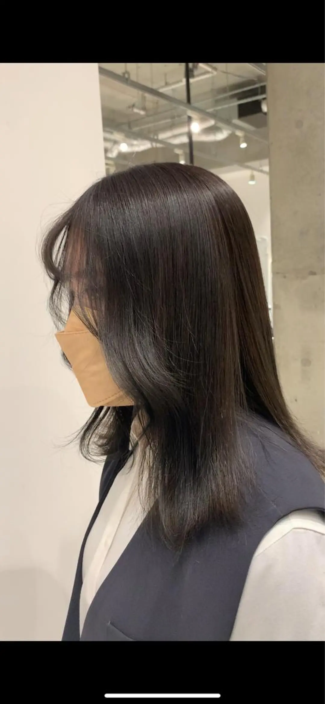 ミディアム カラー アディクシーカラー 透明感カラー グレージュ ヘアカラー トリートメント サロウィン(SALOWIN)原宿iori店所属・れい🫧 ハイトーン特化のヘアスタイル