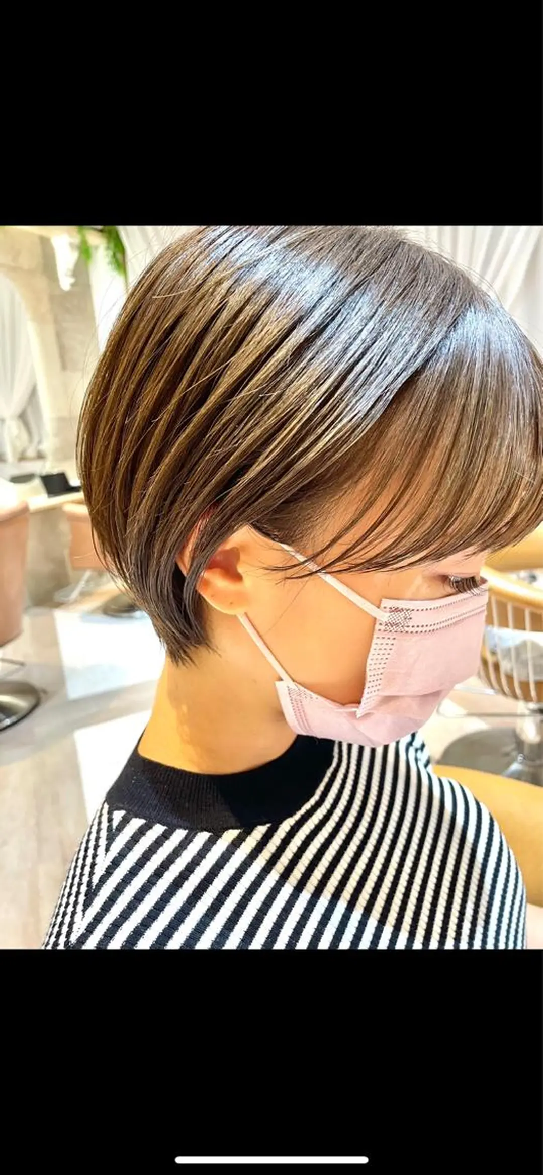 ショート 似合わせカット ショートヘア カット ヘアカラー トリートメント ヘッドスパ 韓国ヘア/髪質改善 /Harunaのヘアスタイル