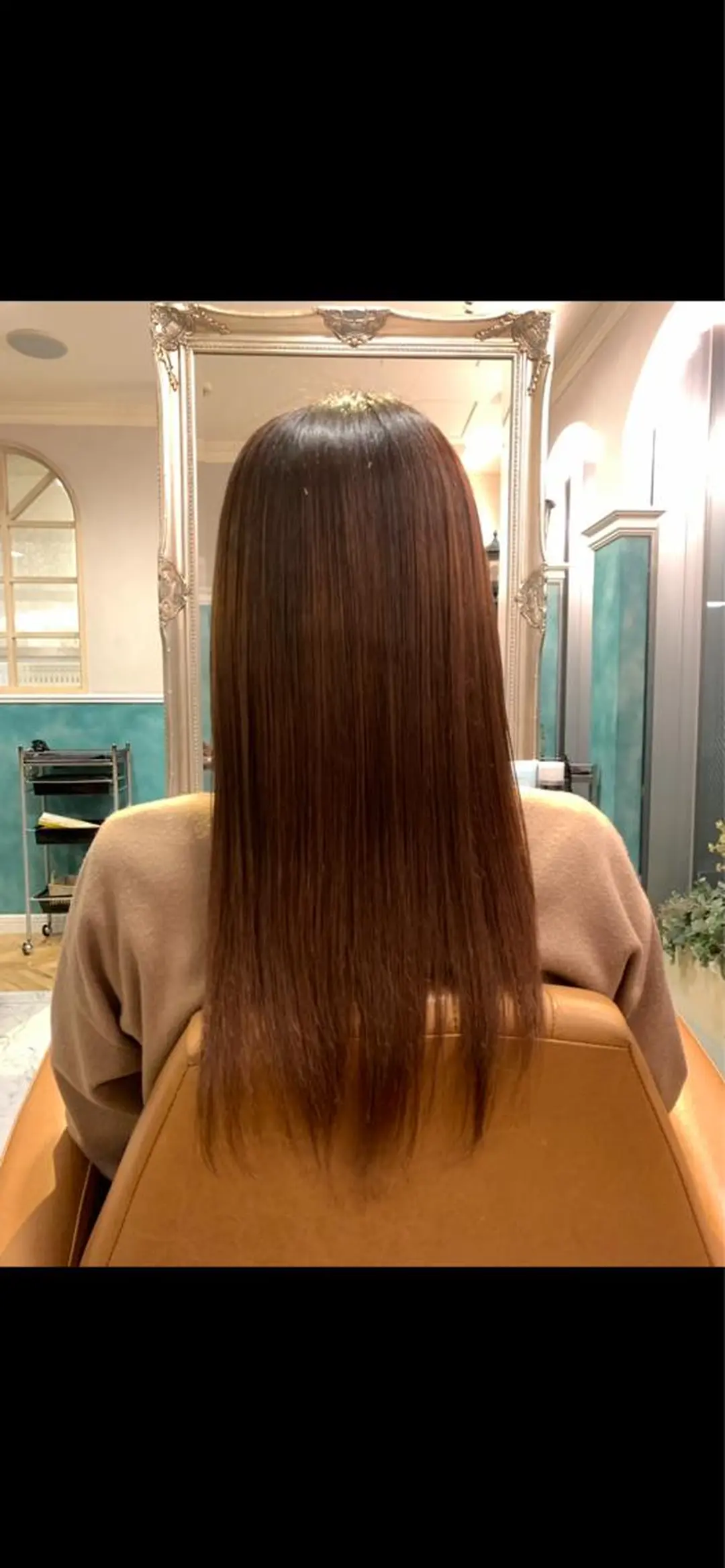 ロング ケアカラー/縮毛矯正 /レイヤー/板垣光采のヘアスタイル