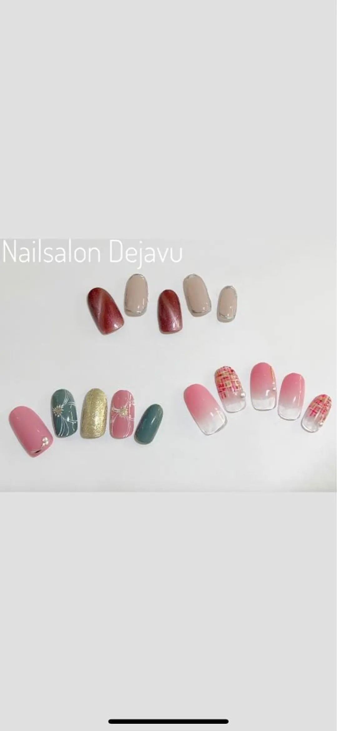 ネイル アートネイル マグネットネイル ハンドネイル Dejavu所属・Nail salon Dejavu 🌿のネイルデザイン