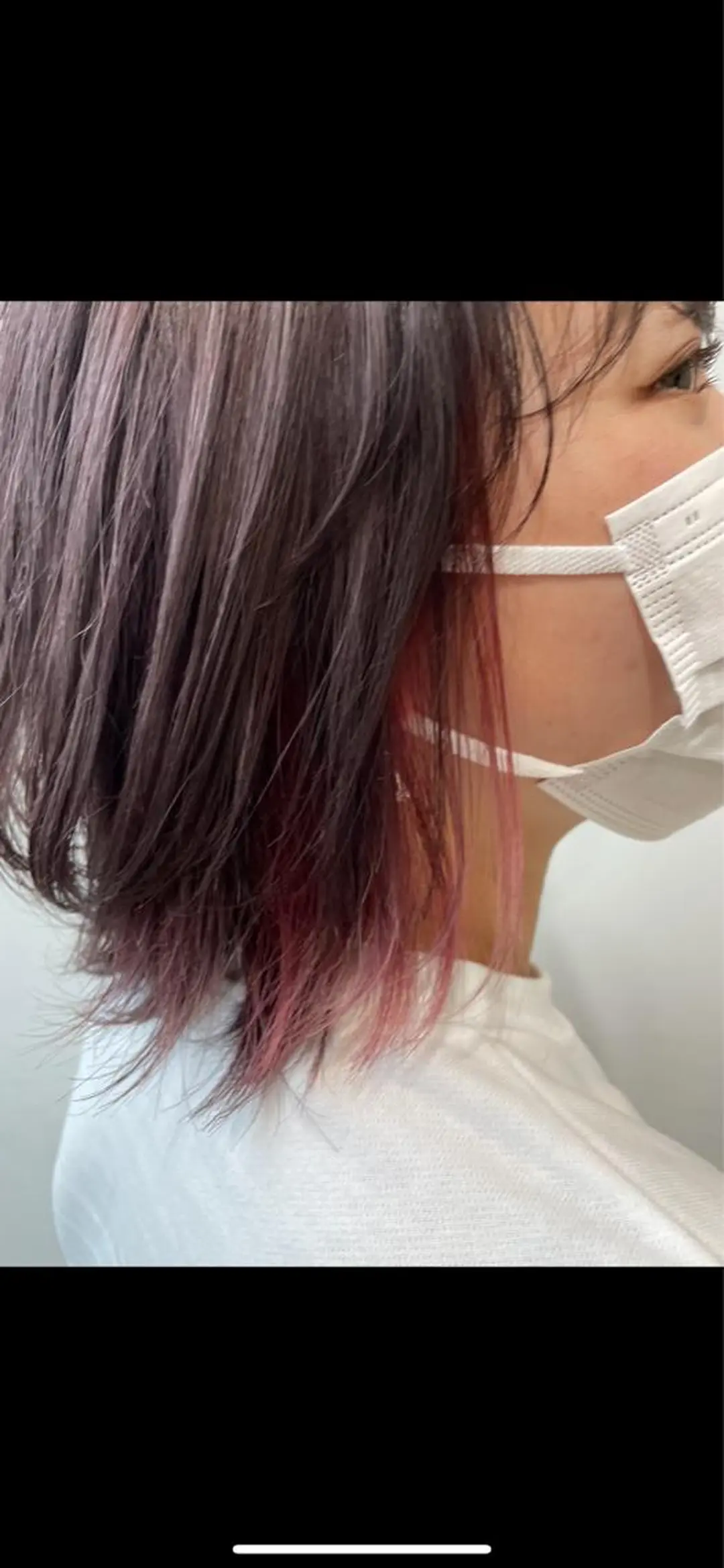 ミディアム カラー インナーカラー 🌿 Y U Iのヘアスタイル