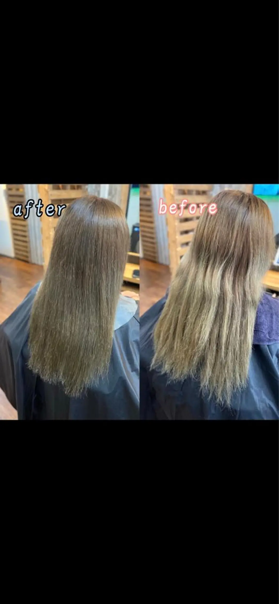 ロング パーマ カット 縮毛矯正 トリートメント Lizir  ルズィール所属・Luzir⭐︎ GEN⭐︎のヘアスタイル