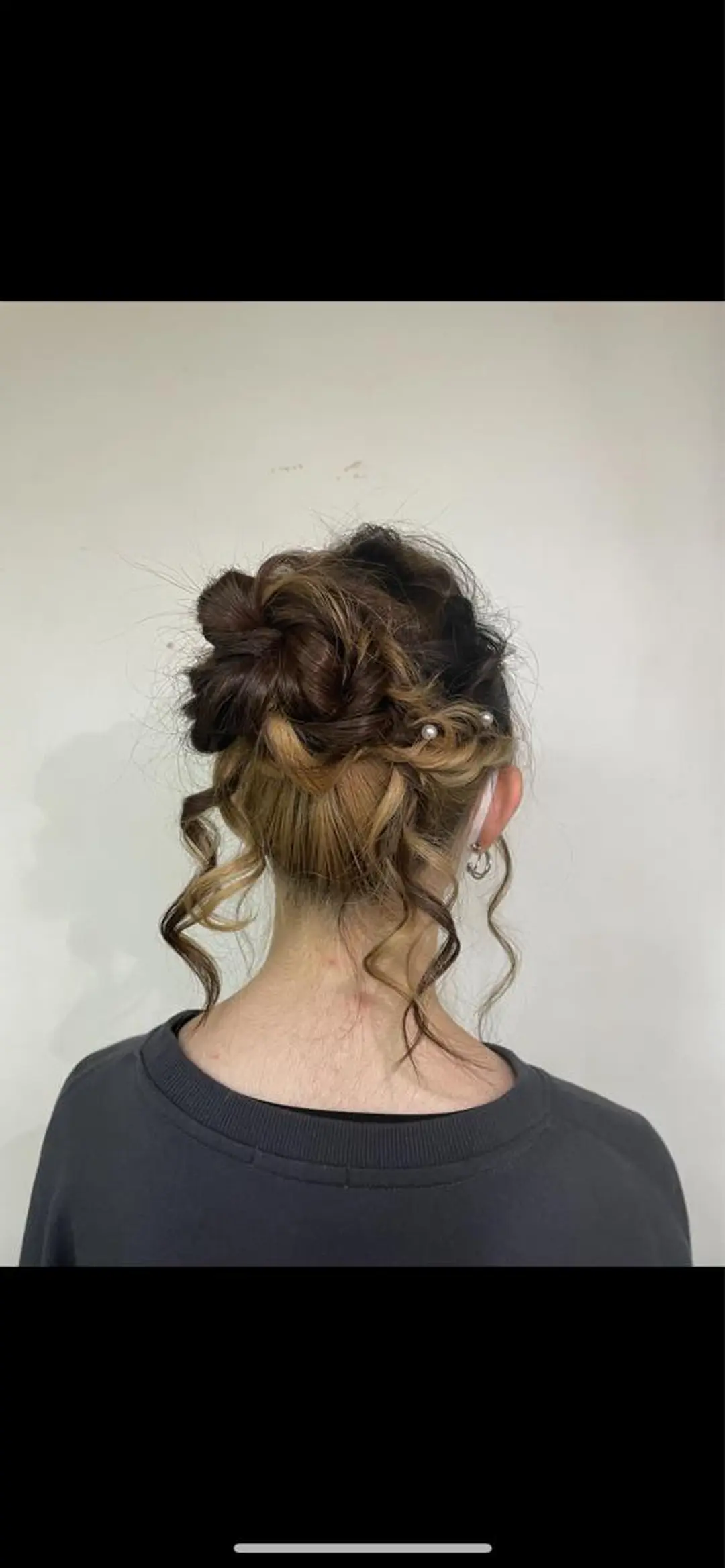 ロング ヘアアレンジ 暖色/艶カラー/ エクステ/ユリヤのヘアスタイル