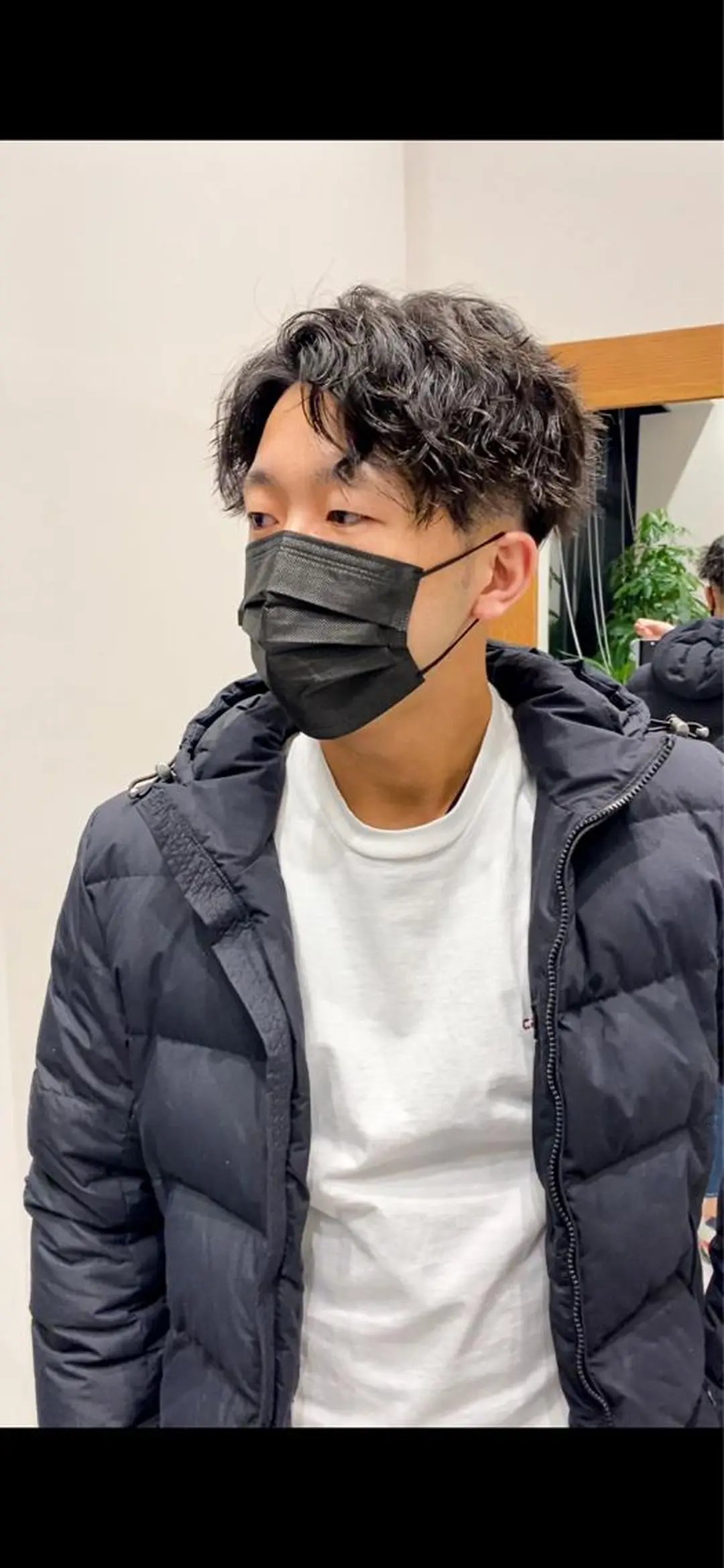 パーマ メンズ 鈴木 啓介のヘアスタイル