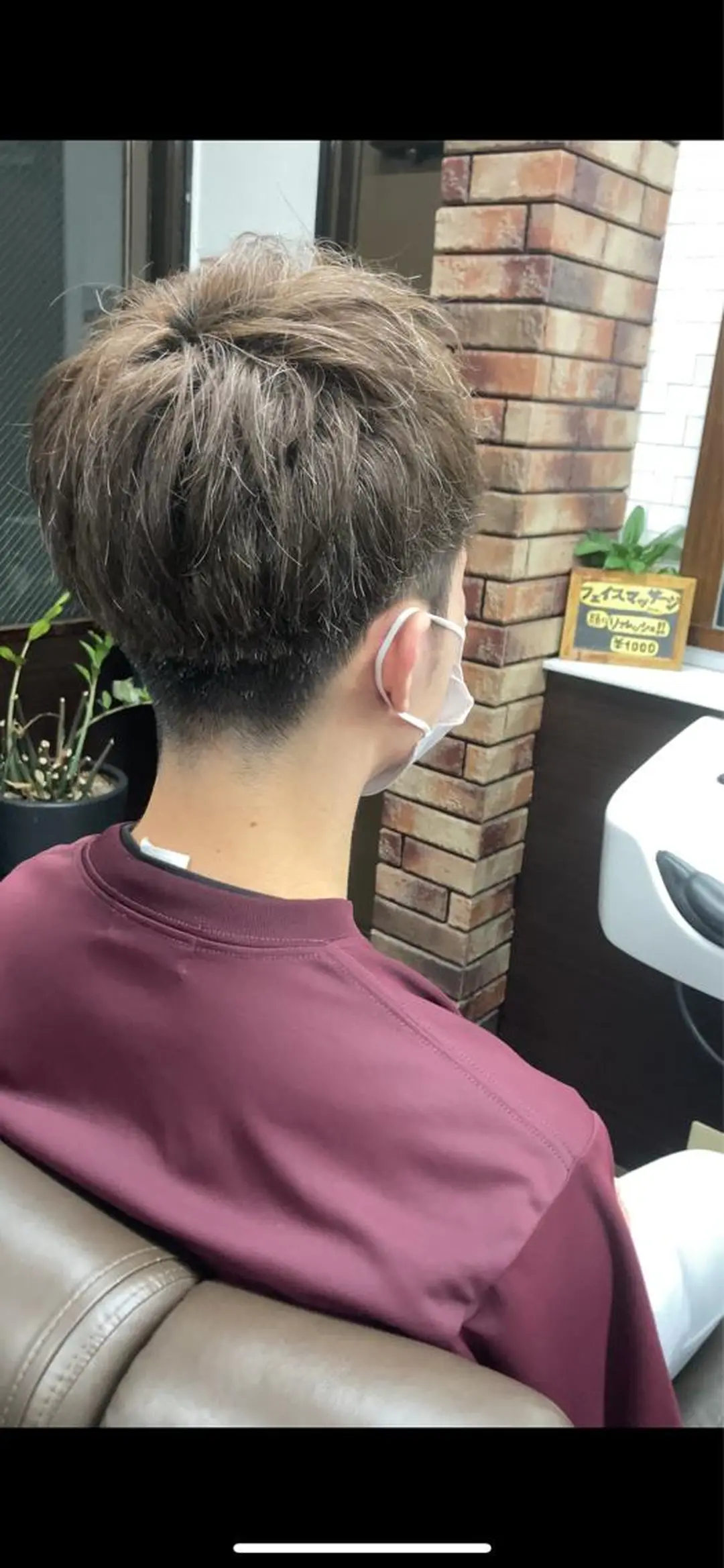 ショート メンズ ツーブロック 刈り上げ B.B.Cams西原店所属・無料モデル募集中‼️ 安座間💈のヘアスタイル