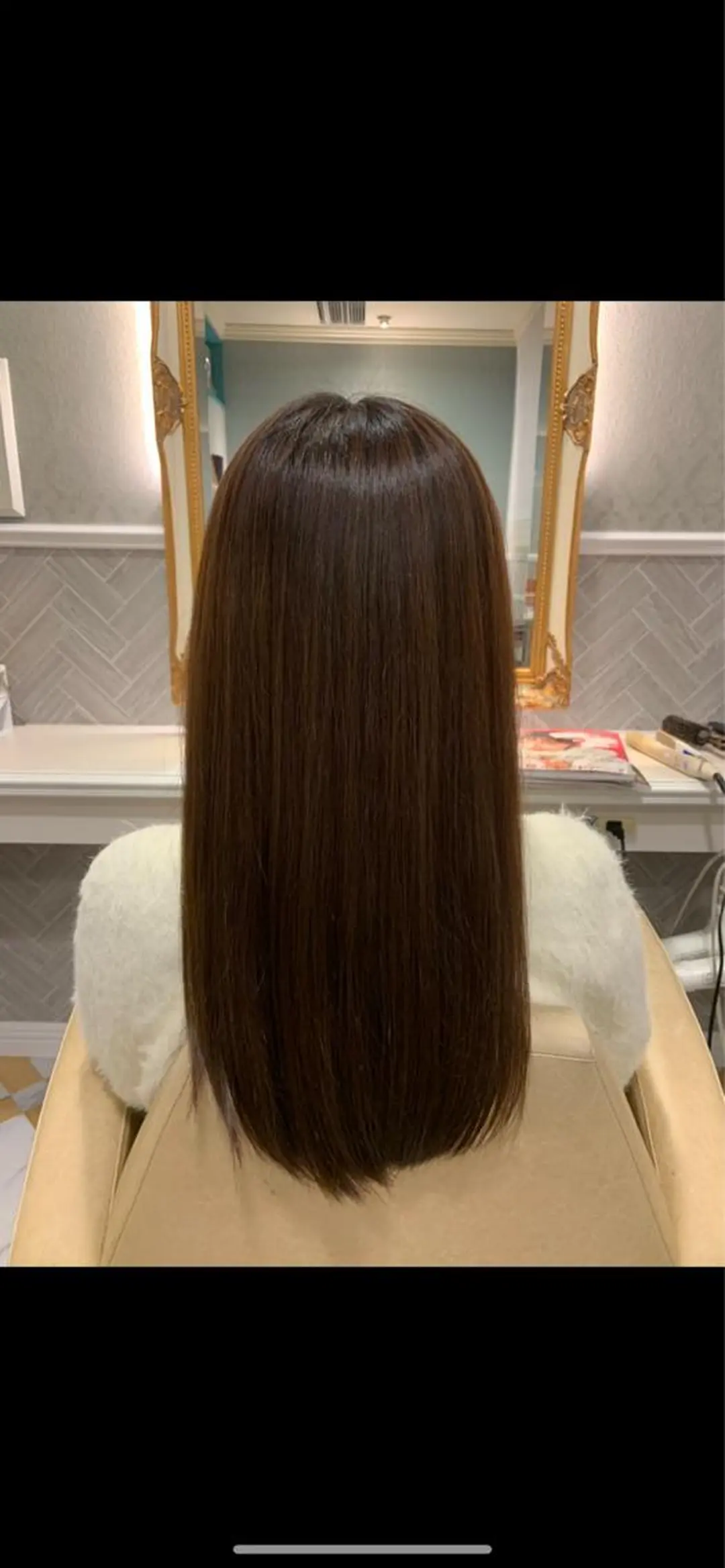 ロング ケアカラー/縮毛矯正 /レイヤー/板垣光采のヘアスタイル