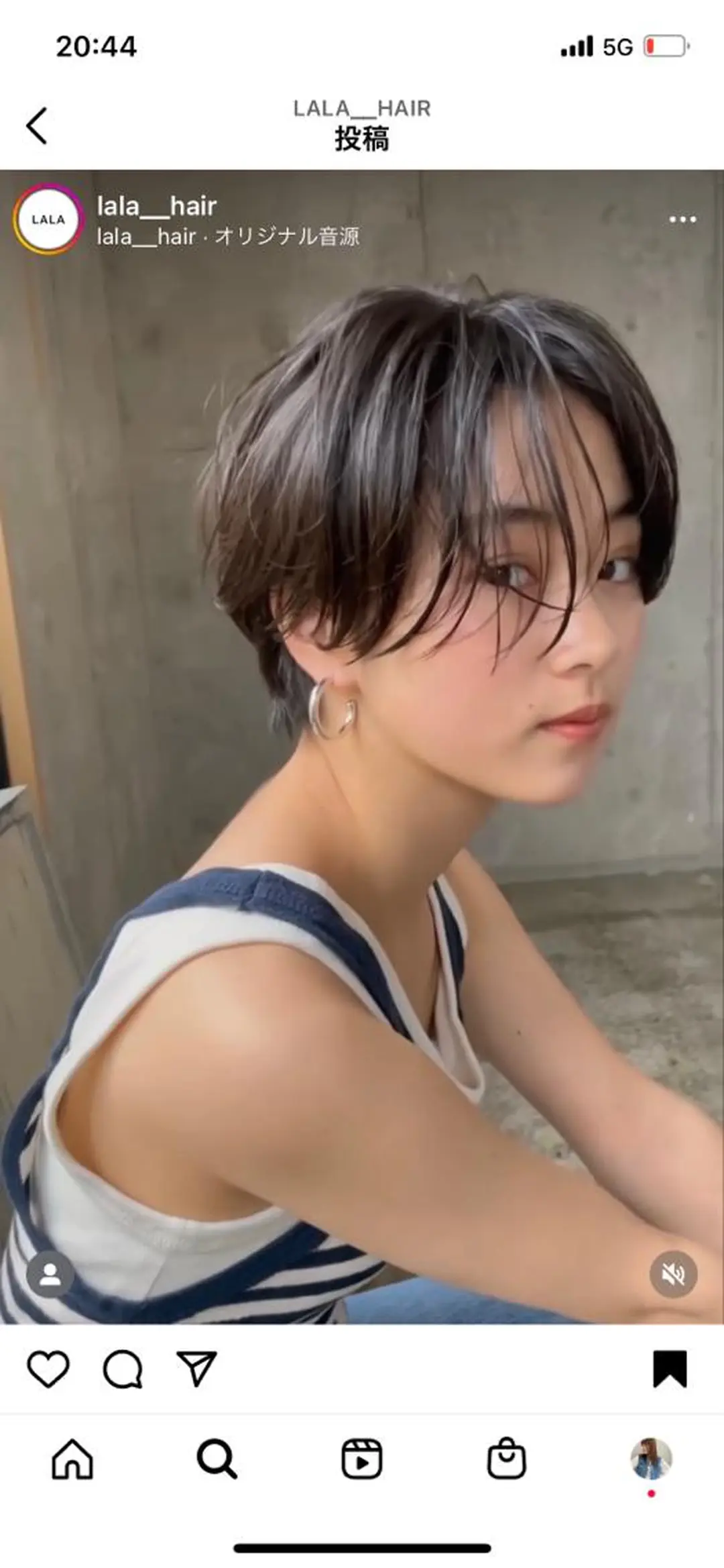 ショート 透明感🎀LOREN エリコ🌈のヘアスタイル