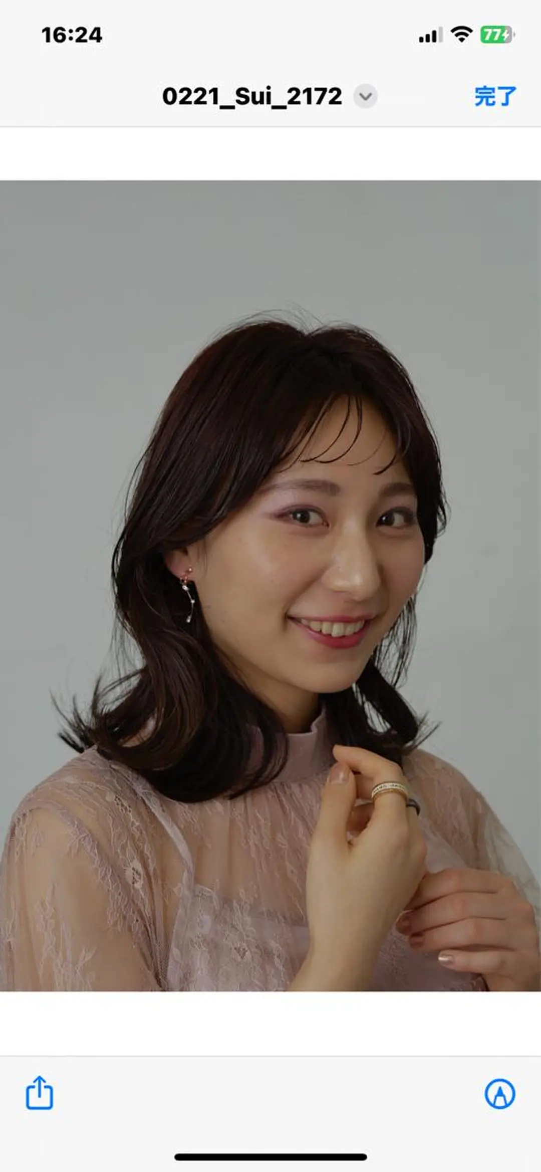 ミディアム 髪質改善クロスパーマ モリオカ モエ💫のその他イメージ