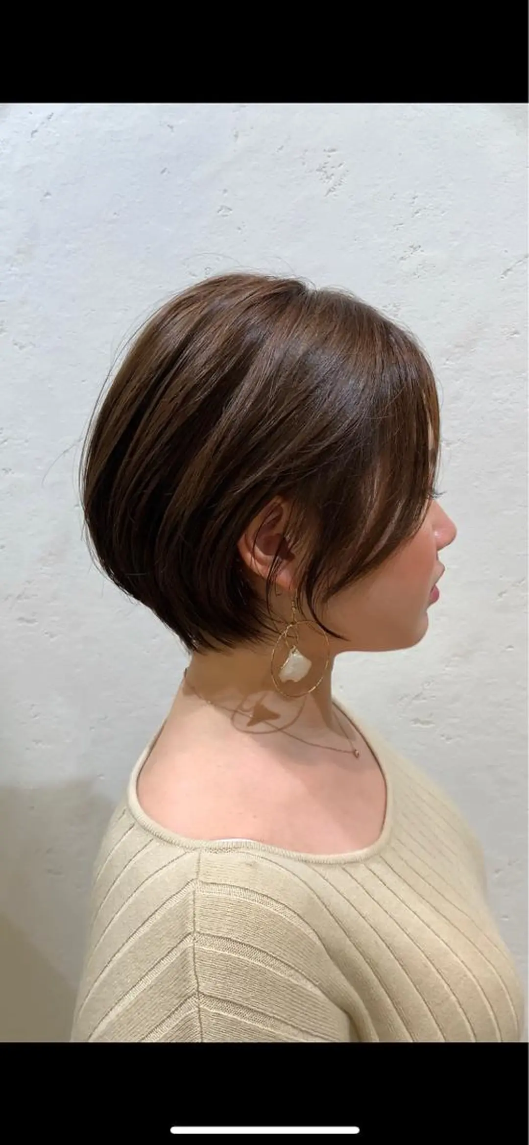 ショート レイヤー/韓国❣️ 髪質改善/e_kiのヘアスタイル