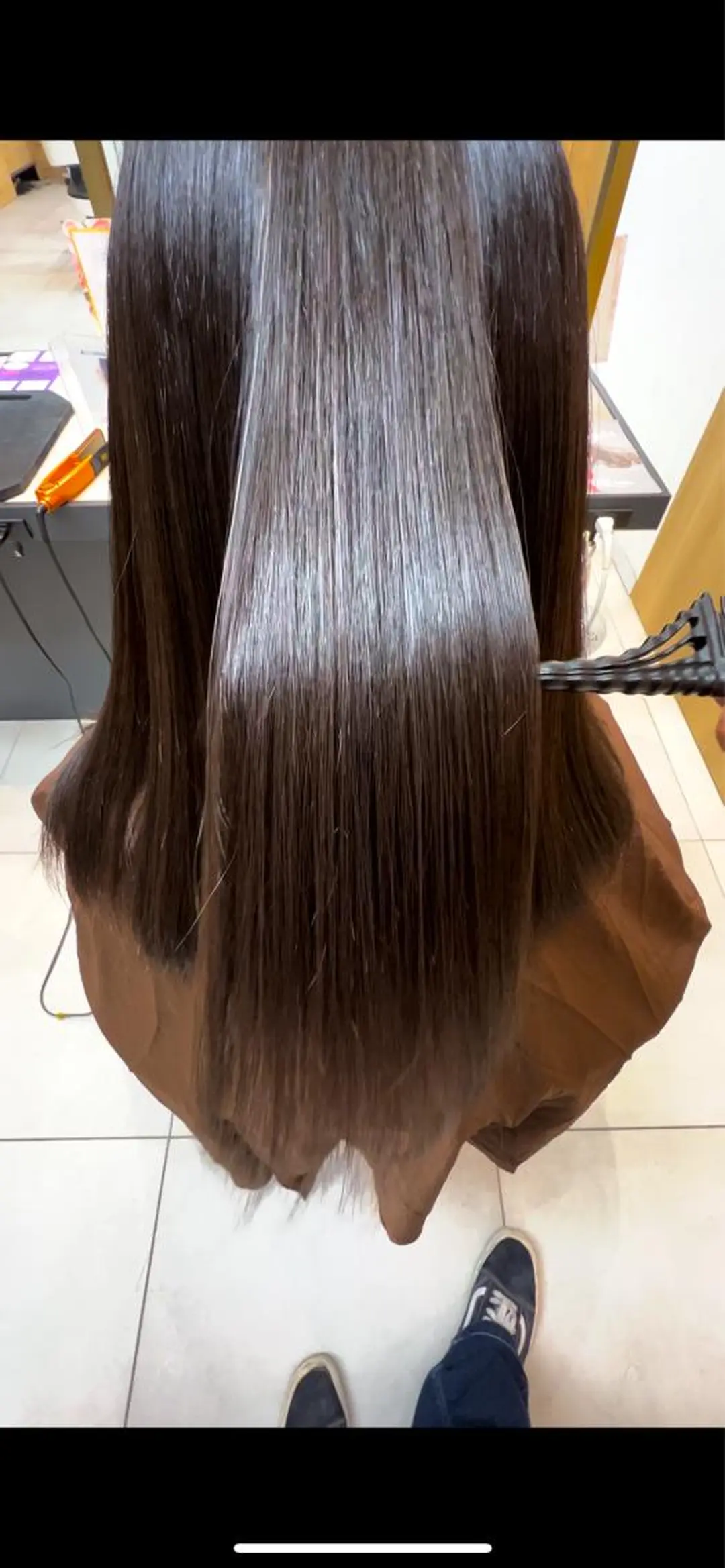 ロング 縮毛矯正 カット 縮毛矯正 トリートメント ヘアセット 古山 侑東 /メンズパーマのヘアスタイル