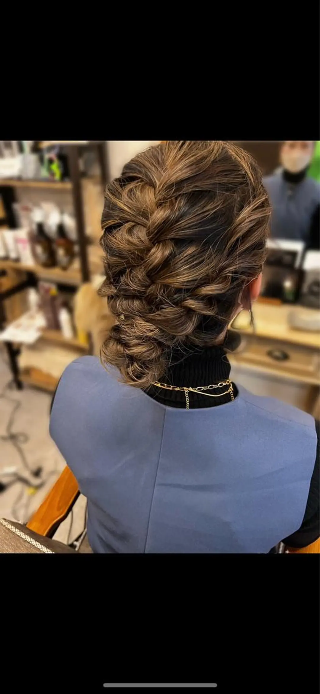 ヘアセット hair works raptureのヘアスタイル