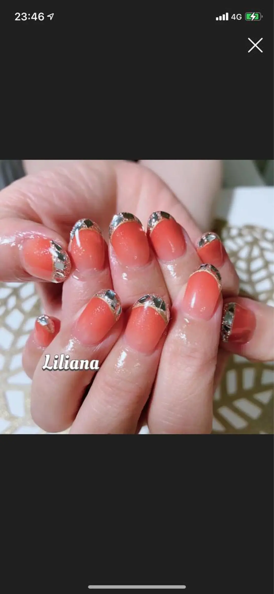 ネイル ハンドネイル 艶々の美爪を〜 【リリアーナ】のネイルデザイン