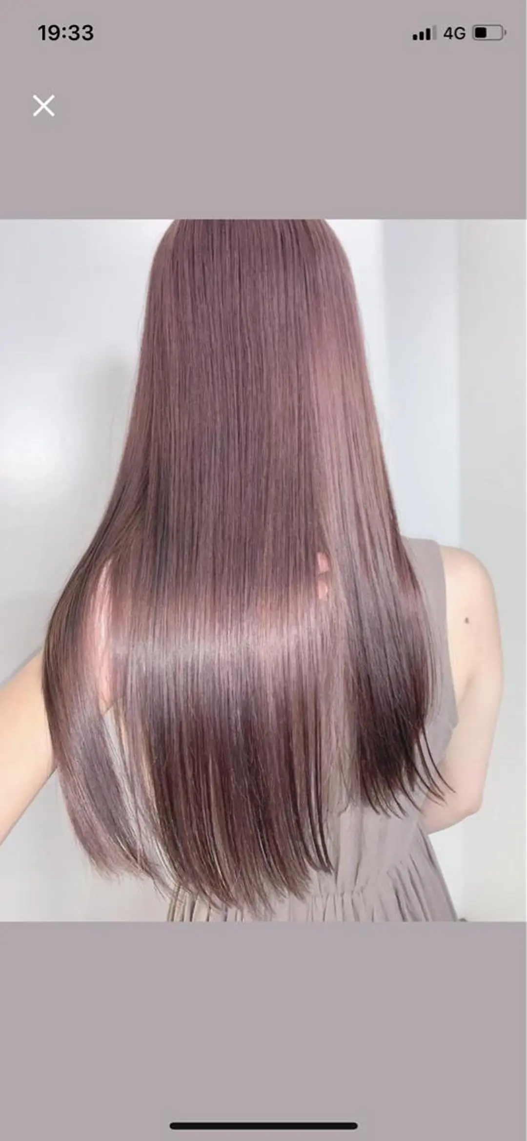 ロング カラー トリートメント ma naのヘアスタイル