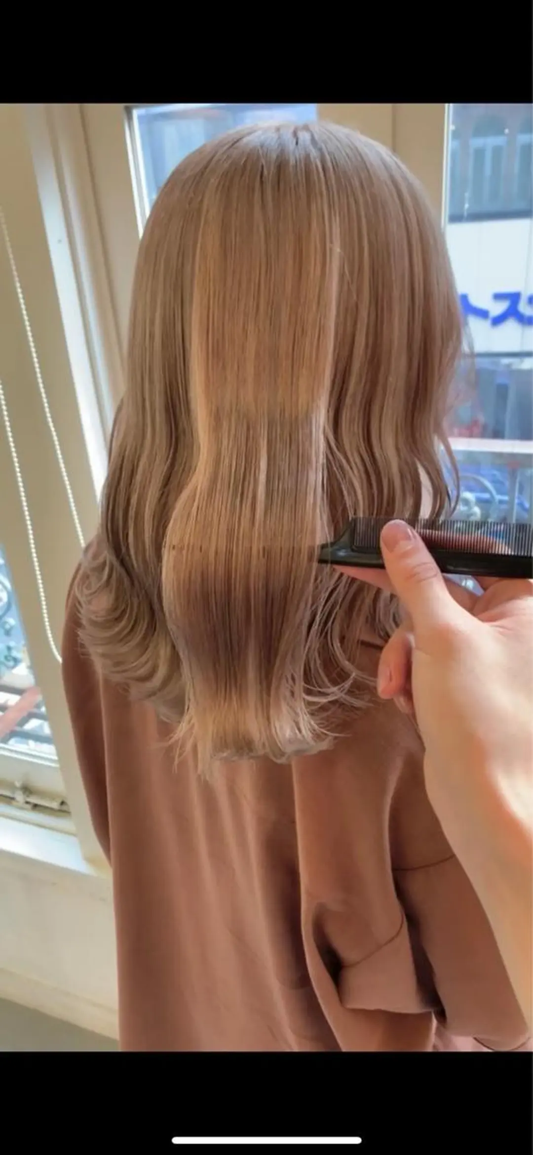 ミディアム カラー 新宿/美髪矯正 髪質改善/韓国風山本のヘアスタイル