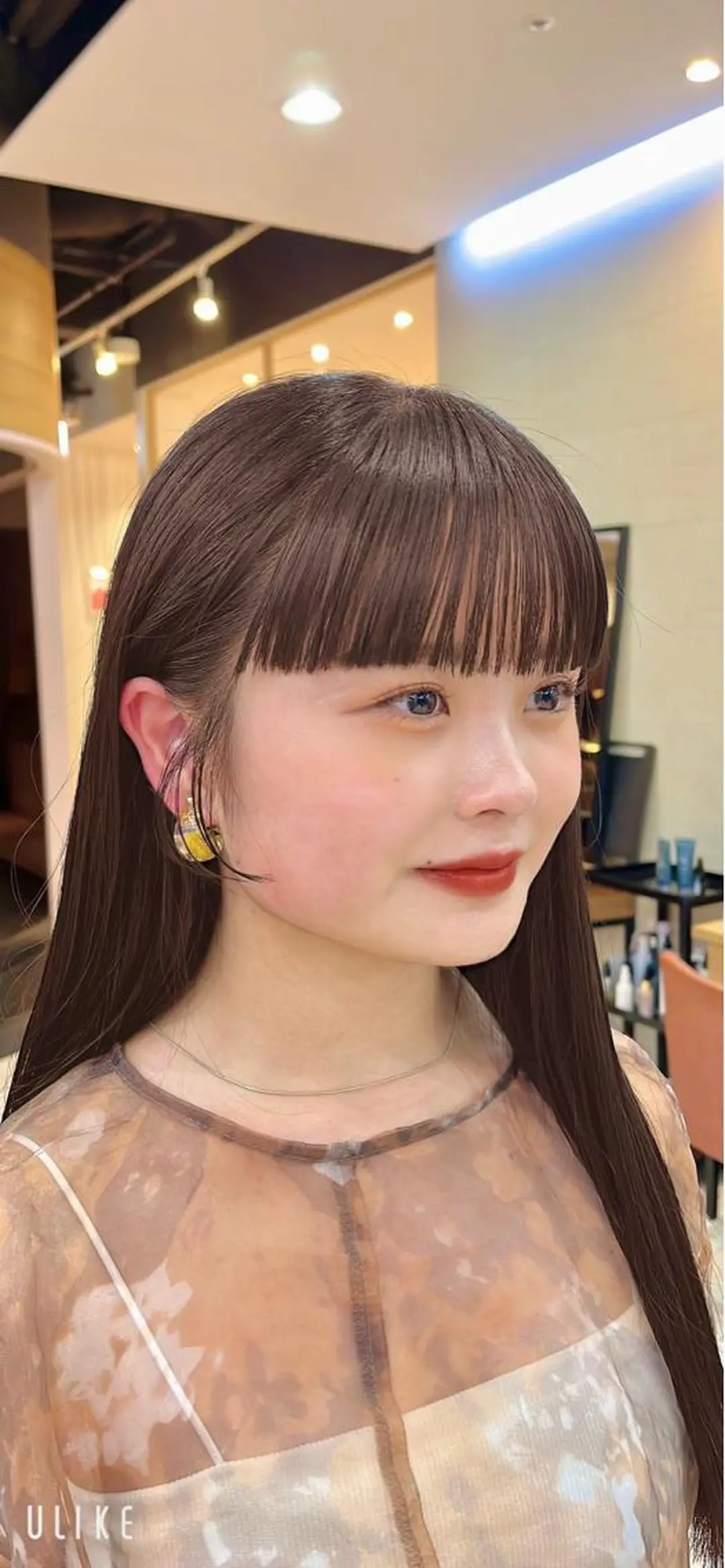 セミロング 🌸暖色カラー/ボブ 一色愛海🌸のヘアスタイル