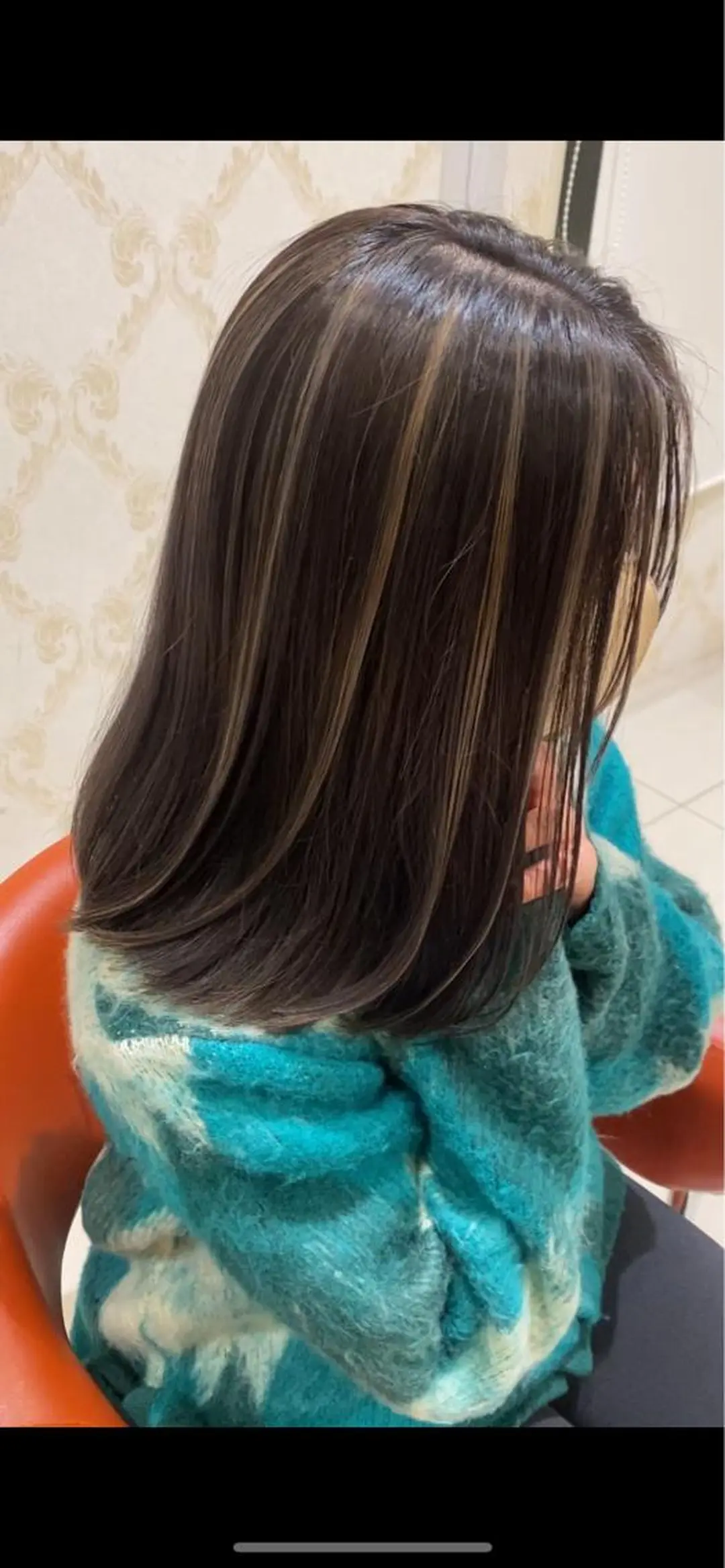 カラー ハイライトカラー 大口 楓のヘアスタイル