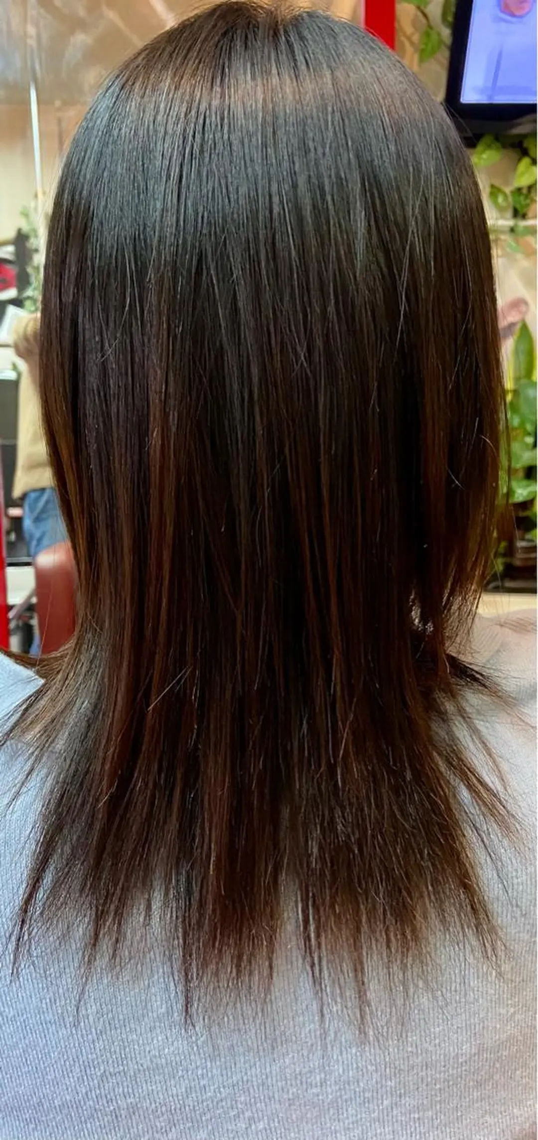 セミロング パーマ カット 縮毛矯正 Engel Lippe所属・タカダ ユウキのヘアスタイル