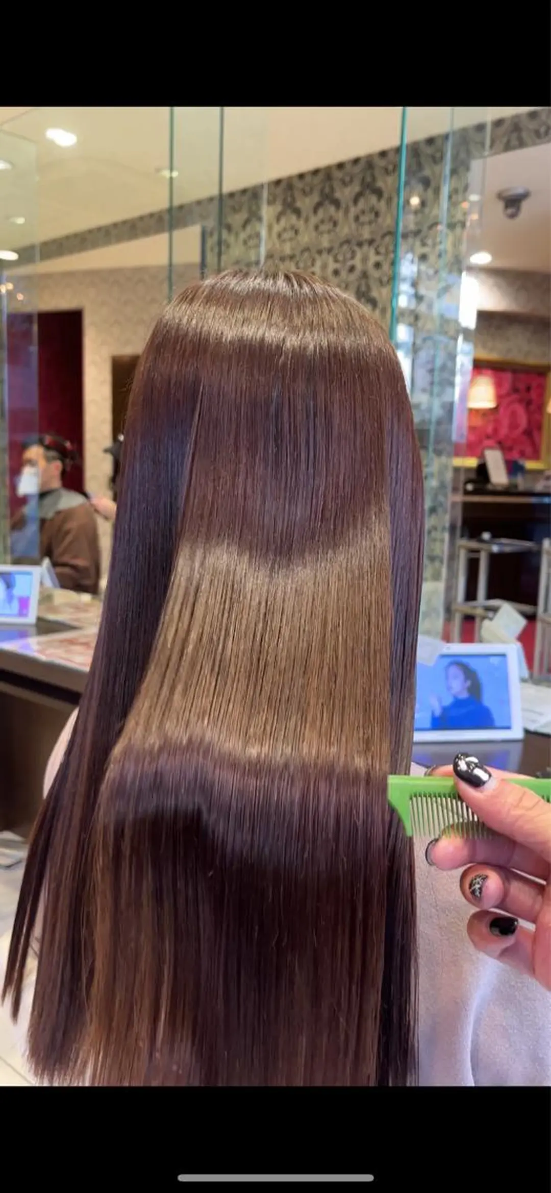 ロング 髪質改善 トリートメント 12月空きあり 上野颯太のヘアスタイル