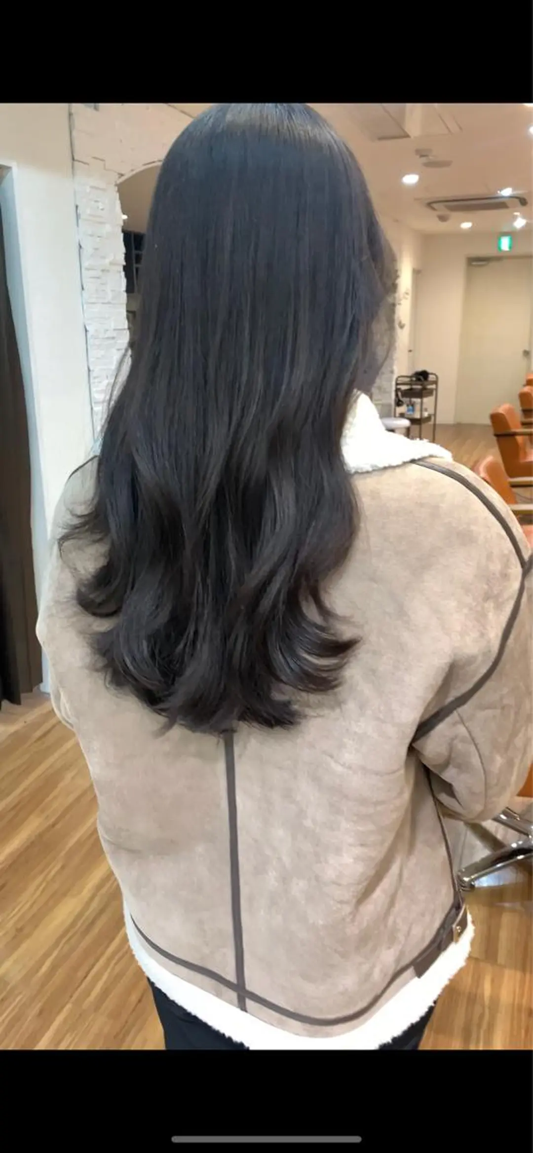 セミロング パーマ セミロングパーマ 髪質改善 カット パーマ 古沢 新のヘアスタイル