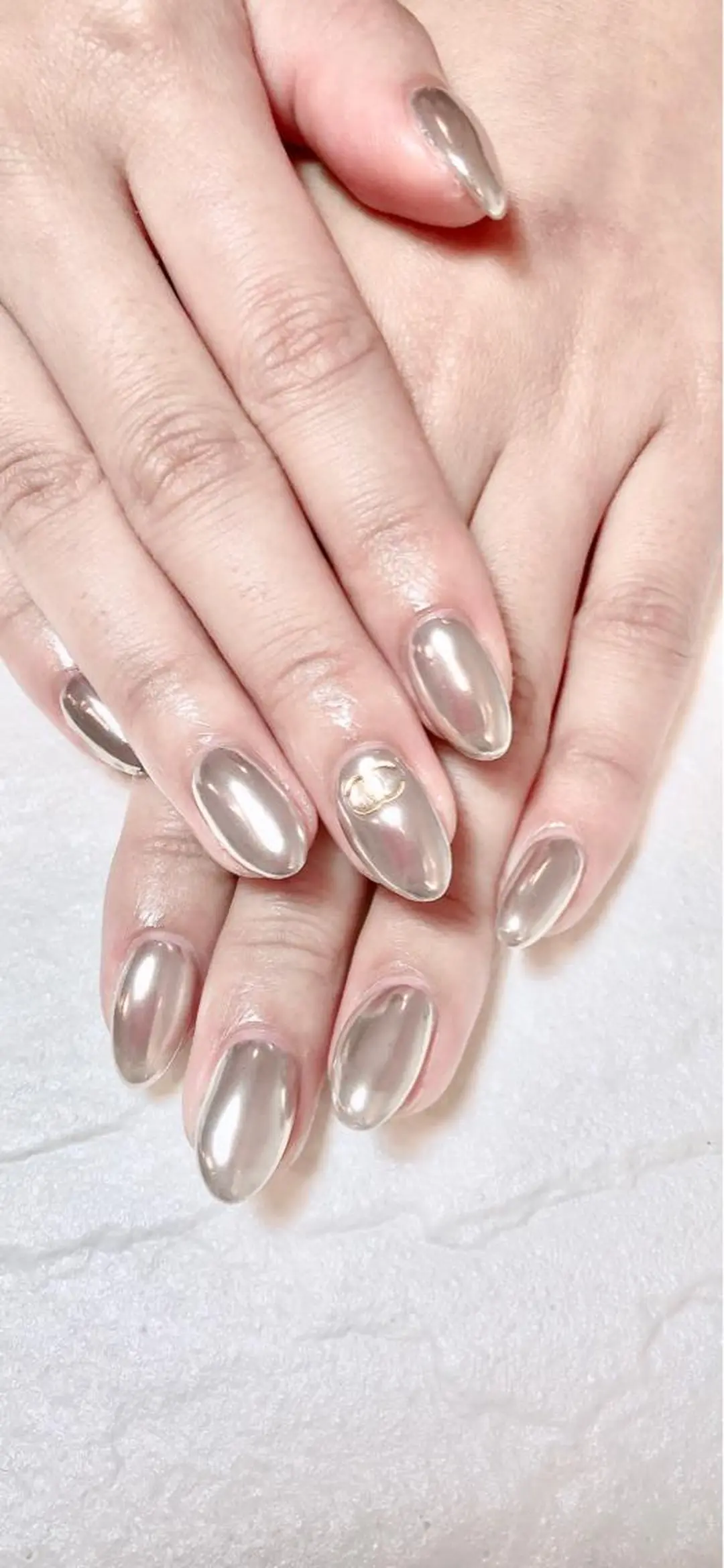 セミロング カラー キッズ ネイル マツエク・マツパ ハンドネイル ハンドケア 💎ビューティサロン 湘南　RIRAN💎のネイルデザイン