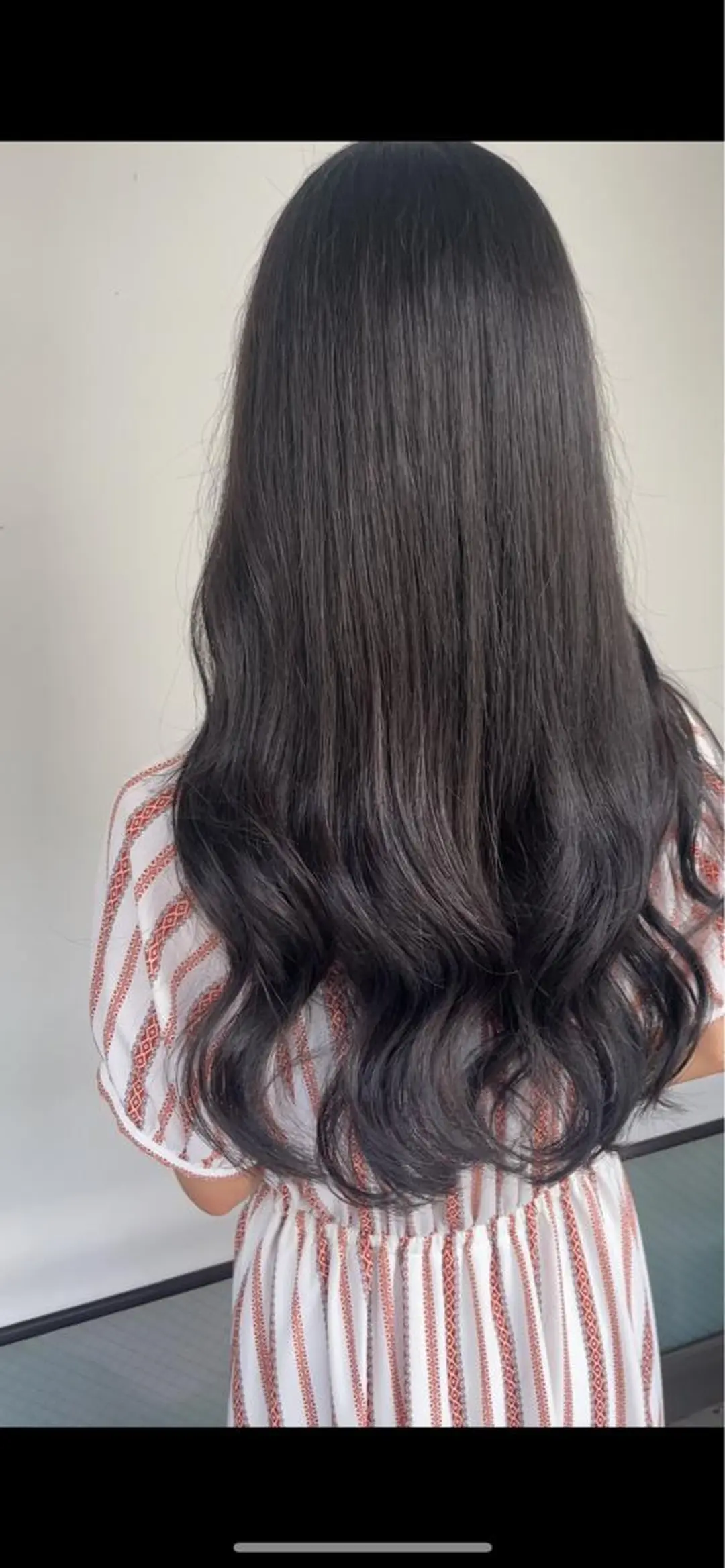 ロング カラー ダークグレー ダークグレージュ グレージュ チヒョ🦋 韓国hair🇰🇷のヘアスタイル