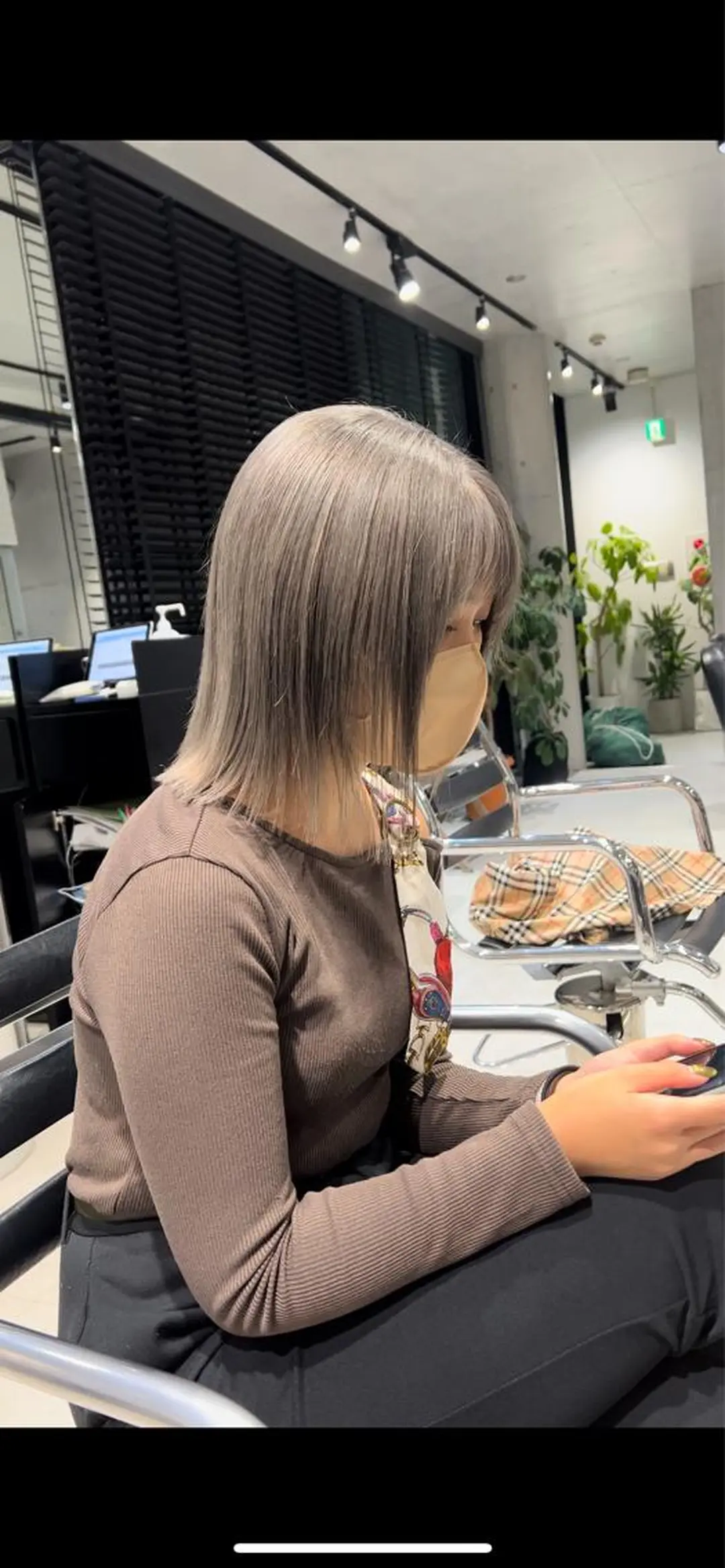 セミロング カラー カット ヘアカラー トリートメント レイヤー/透明感 カラー🌿KANTAのヘアスタイル