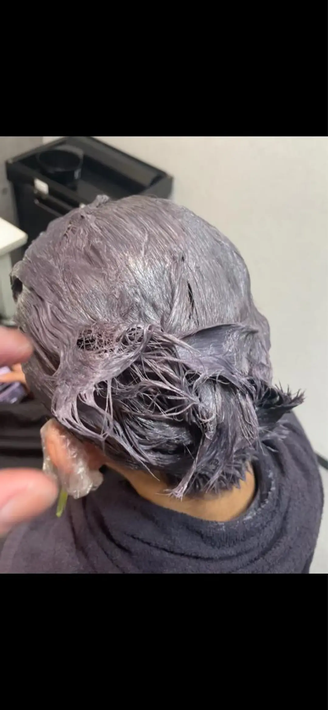 ミディアム ヘアカラー トリートメント 髪質改善カラー特化 井上秀樹のヘアスタイル