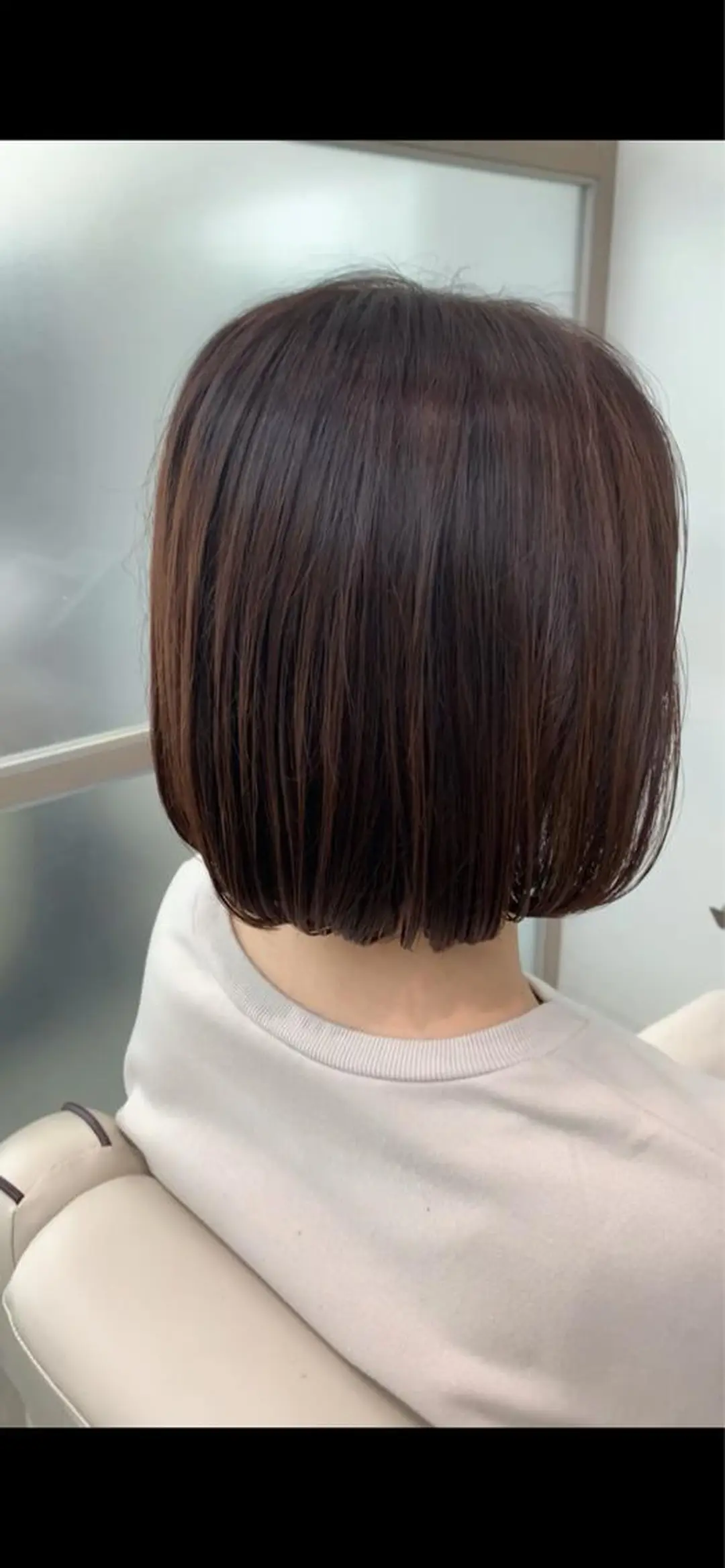 ミディアム 髪質改善×艶カラー Haruのヘアスタイル