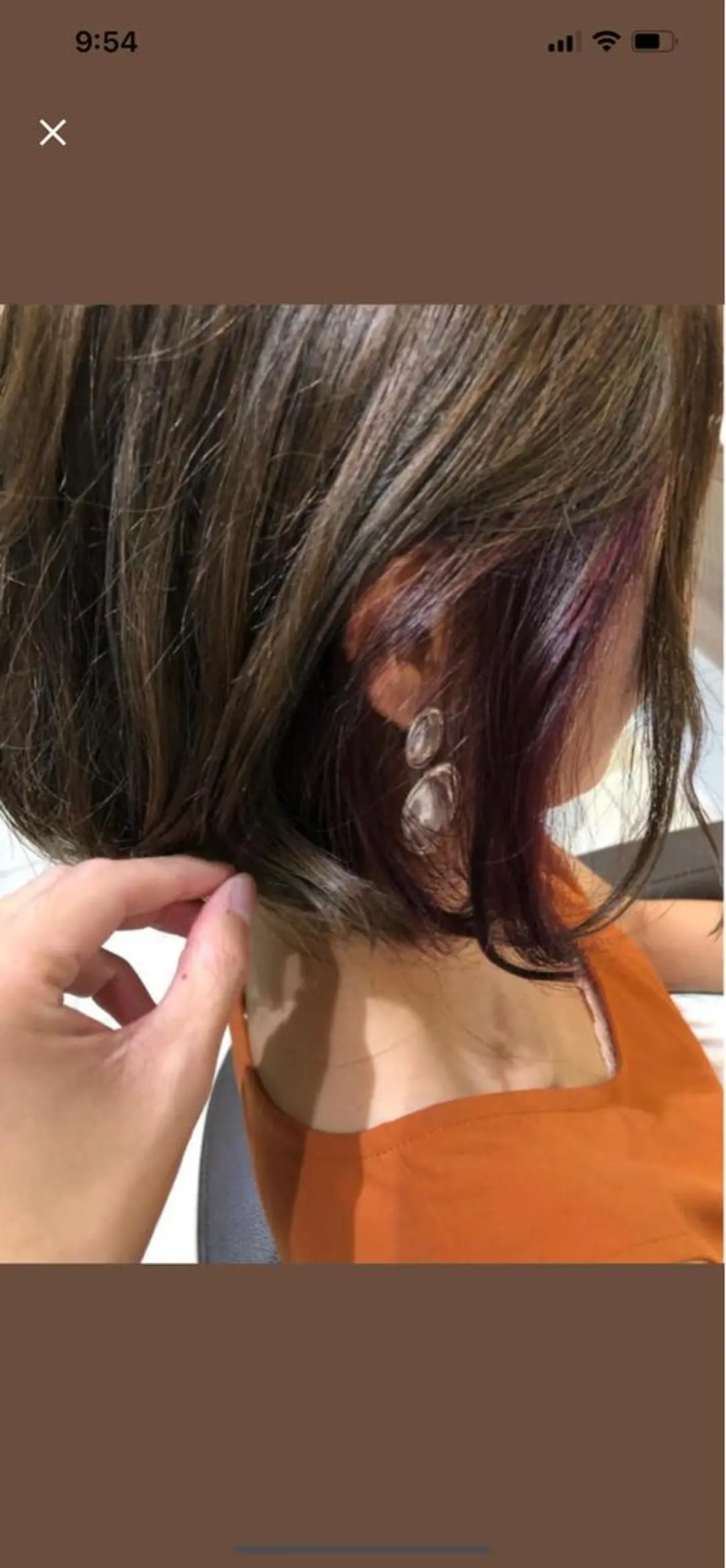 ミディアム カラー ヘアアレンジ イヤリングカラー ピンクカラー カット ヘアカラー トリートメント 髪質改善縮毛矯正 💎TOMOのヘアスタイル