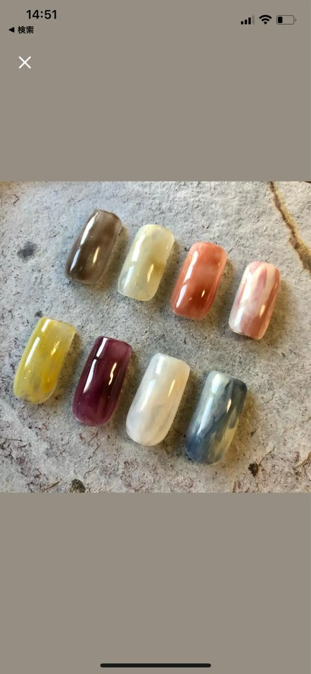 ネイル May.by Charme  Hのネイルデザイン