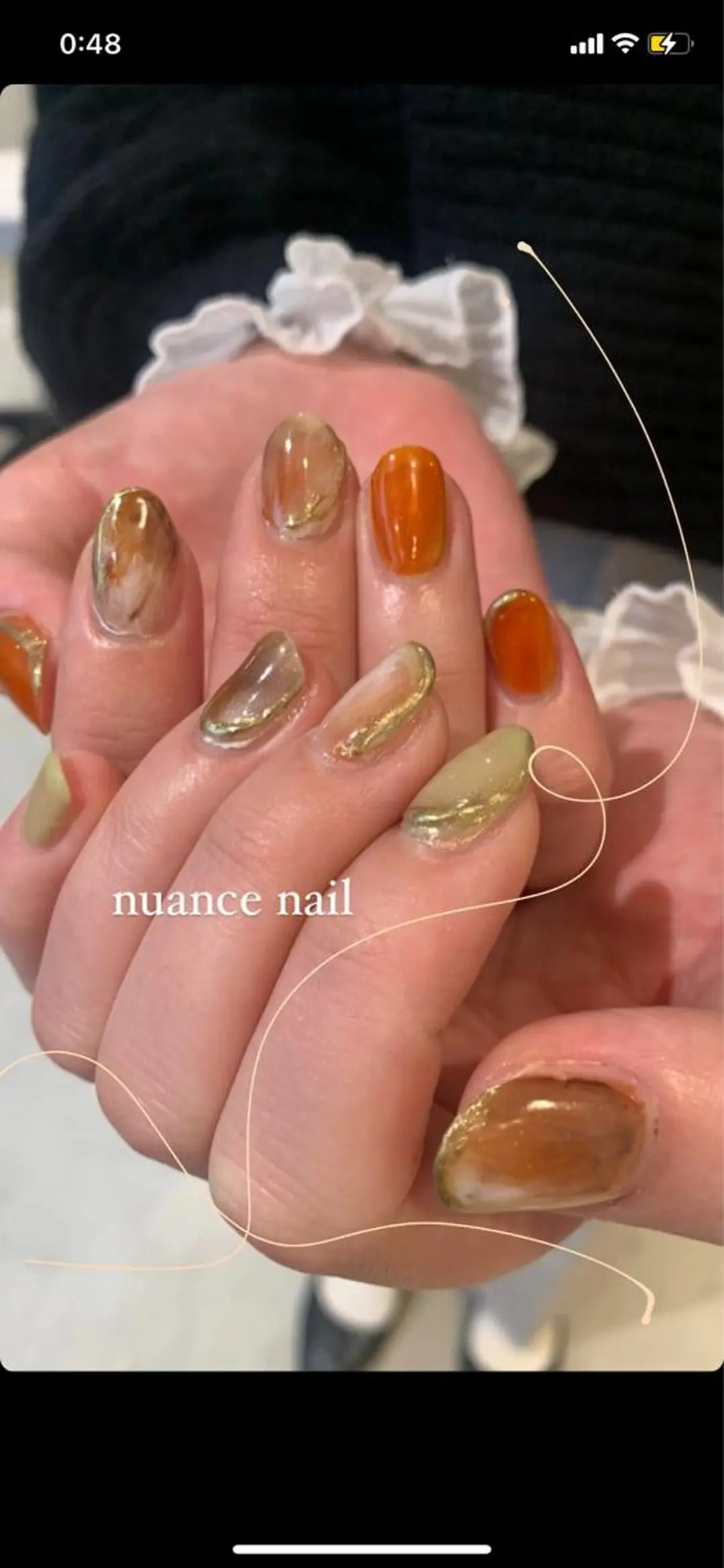 ネイル AO所属・RISAKO 艶髪モテヘア🎀府中のヘアスタイル