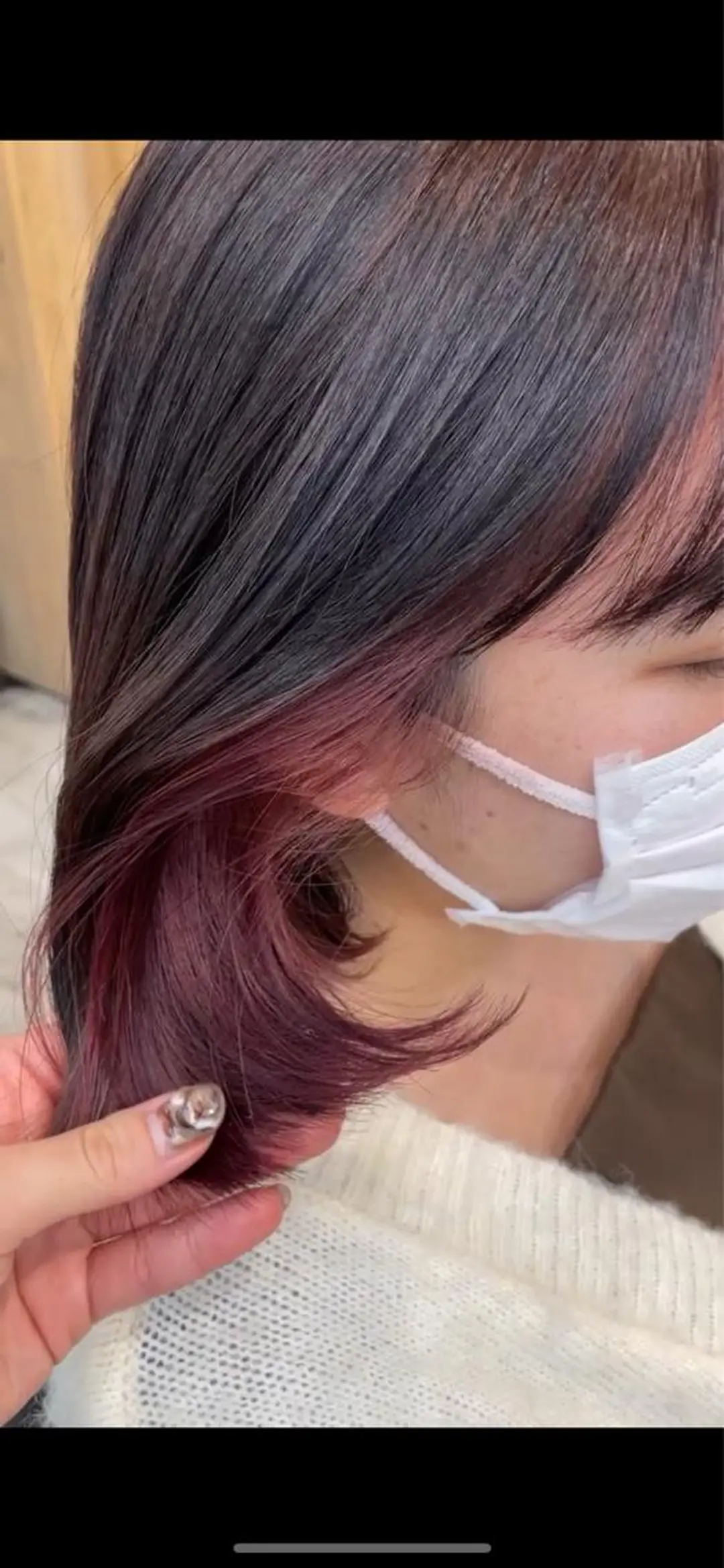 カラー 岡部 ひな/銀座のヘアスタイル