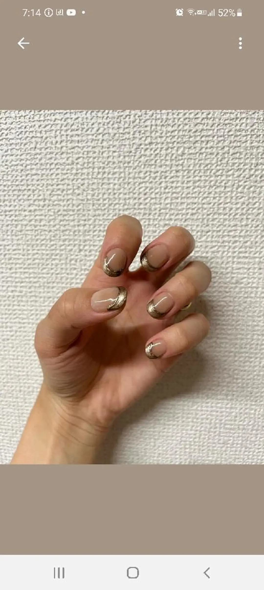 ネイル フレンチネイル nailsalon petitemodeのネイルデザイン