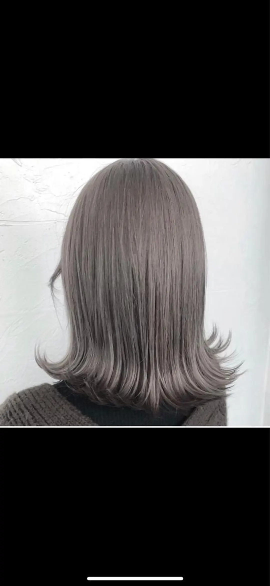 ミディアム カラー カット ヘアカラー ♡透け感カラー 大賀哲平♡のヘアスタイル